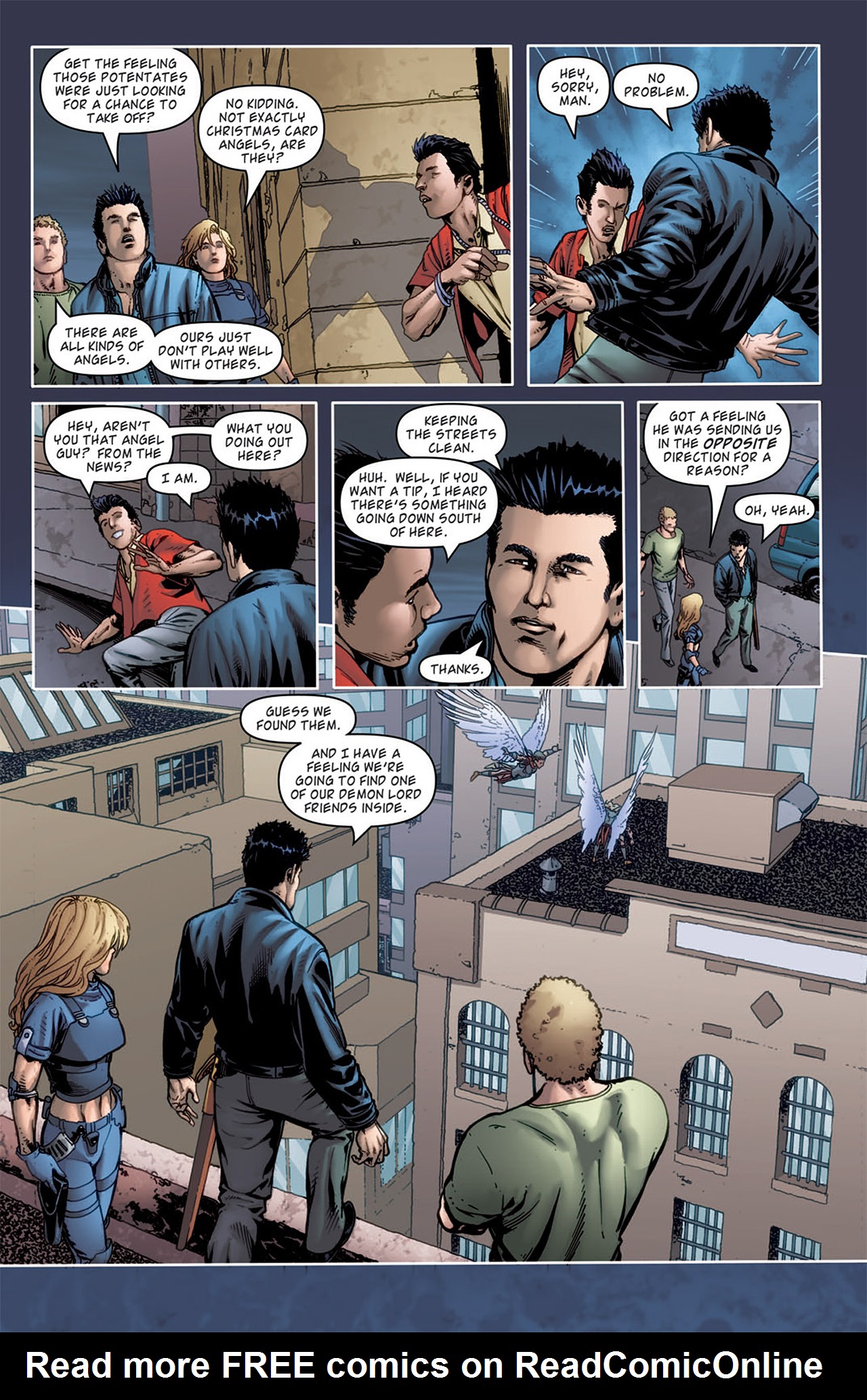 Read online Angel comic -  Issue #22 - 9