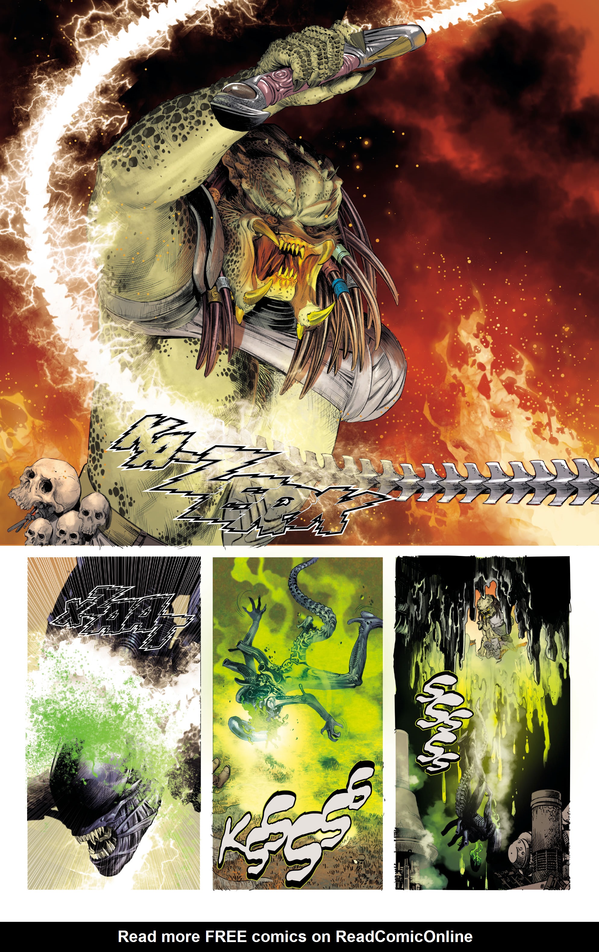 Read online Alien vs. Predator: Thicker Than Blood comic -  Issue # _TPB - 84