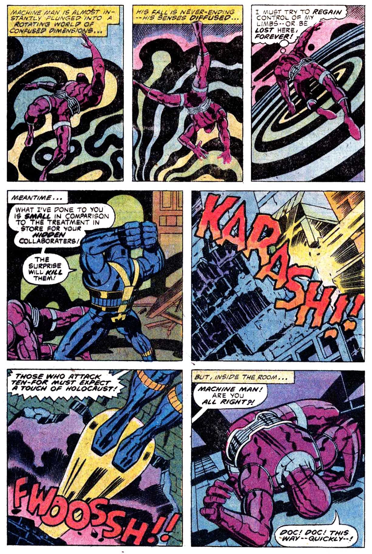 Read online Machine Man (1978) comic -  Issue #3 - 16