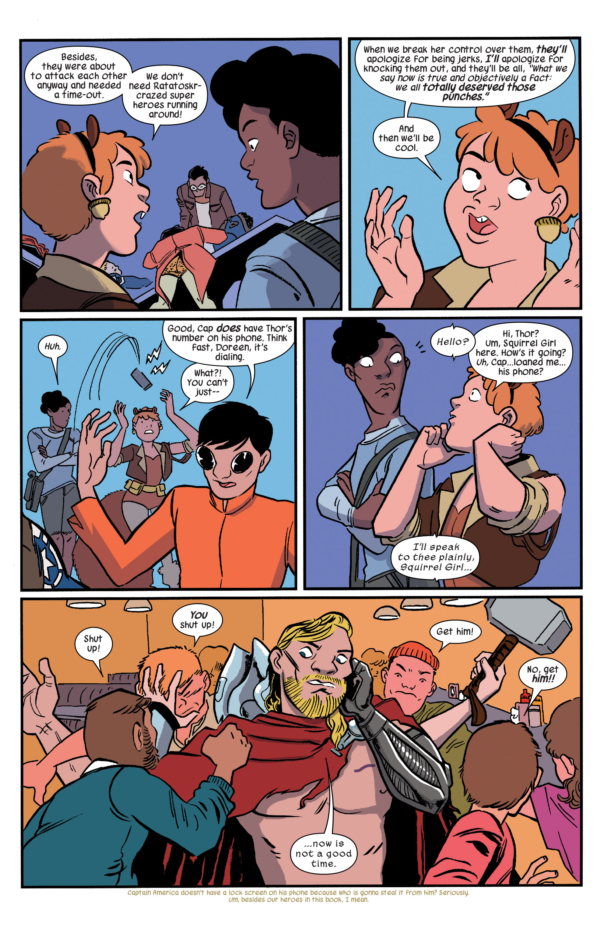 Read online The Unbeatable Squirrel Girl comic -  Issue #7 - 13