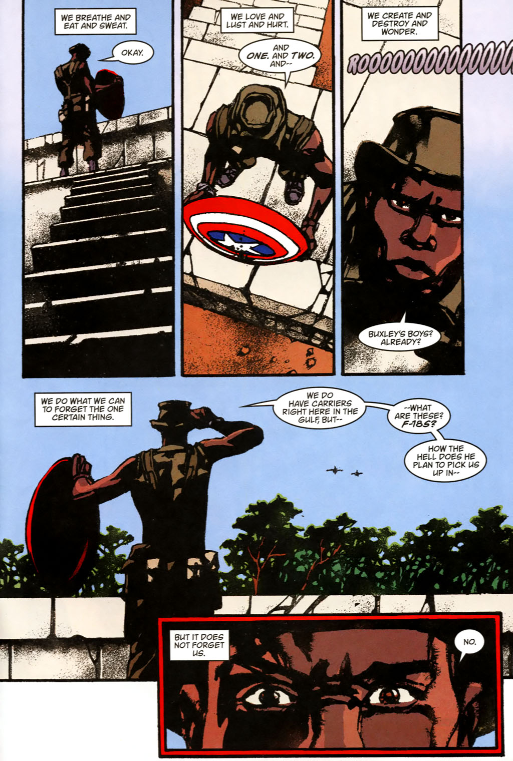 Read online Captain America: Dead Men Running comic -  Issue #2 - 22