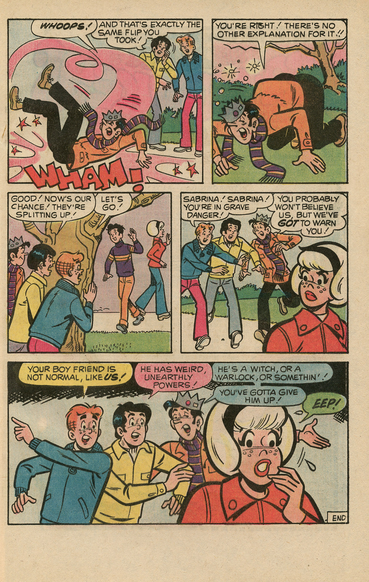 Read online Archie's TV Laugh-Out comic -  Issue #39 - 33
