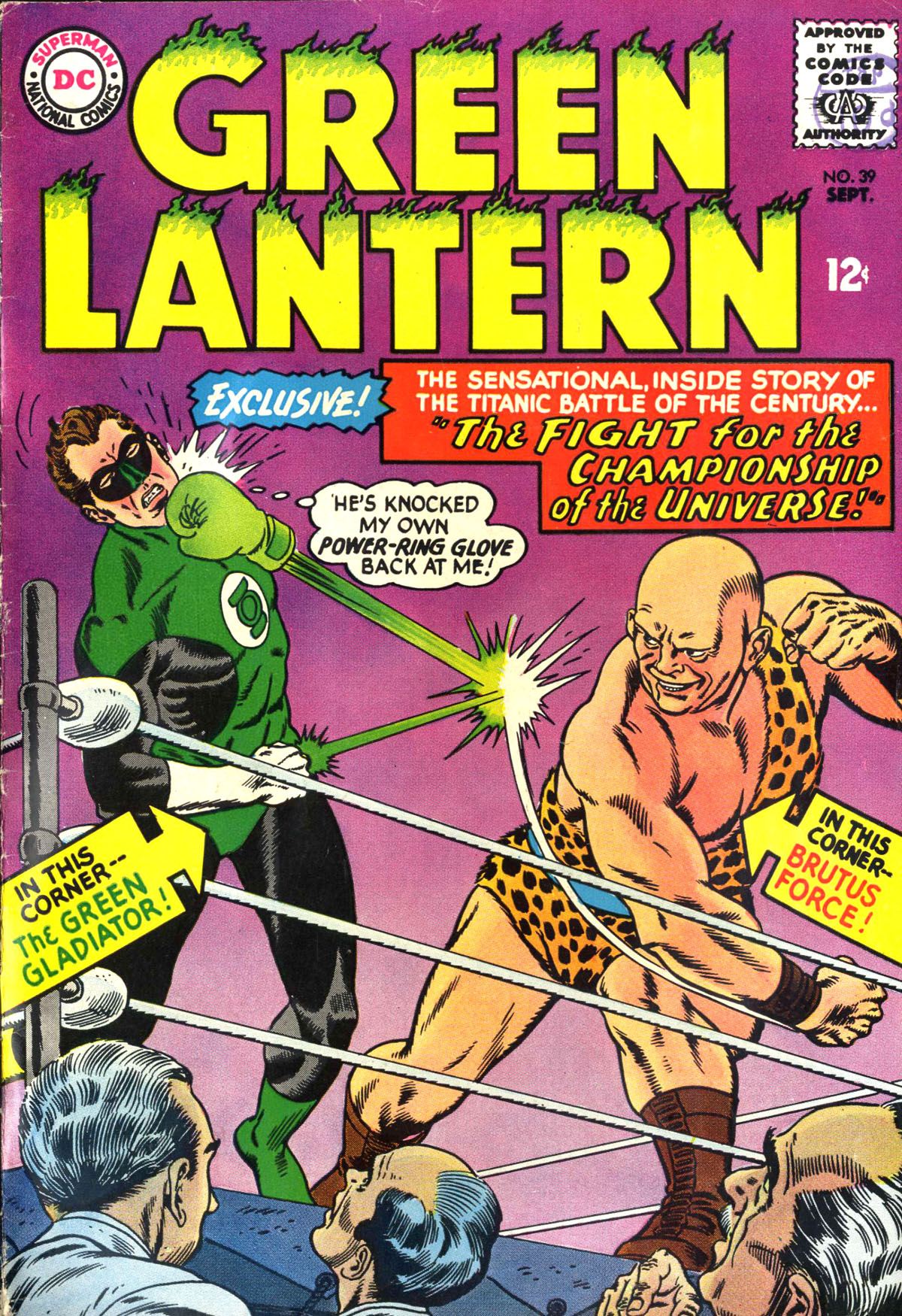 Read online Green Lantern (1960) comic -  Issue #39 - 1