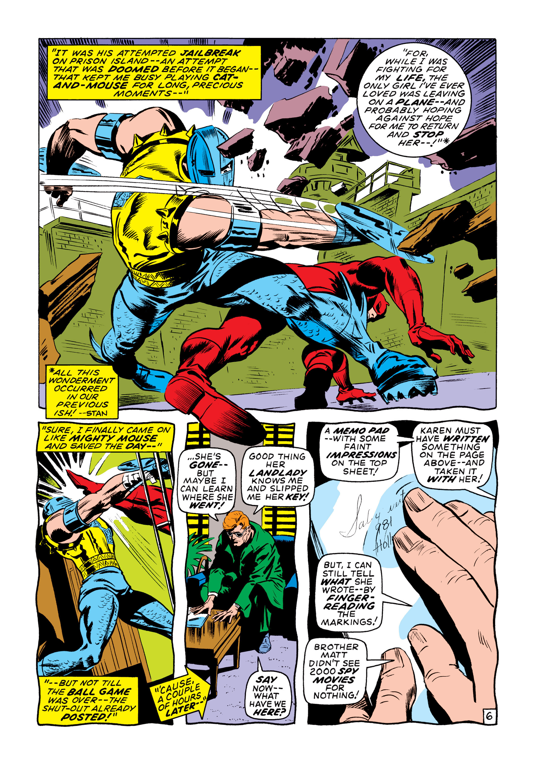 Read online Marvel Masterworks: Daredevil comic -  Issue # TPB 7 (Part 1) - 13