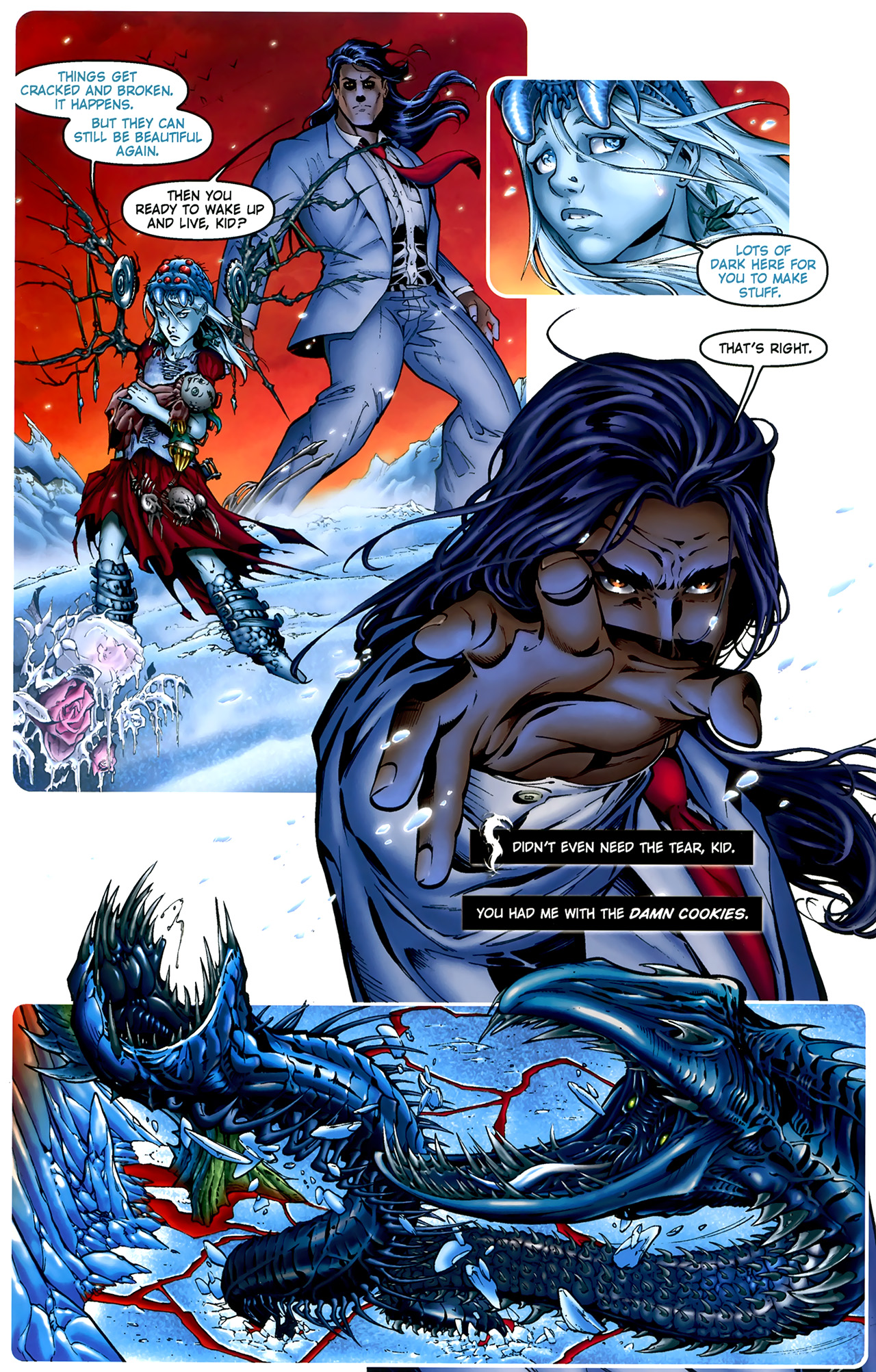 Read online The Darkness/Darkchylde: Kingdom Pain comic -  Issue # Full - 12