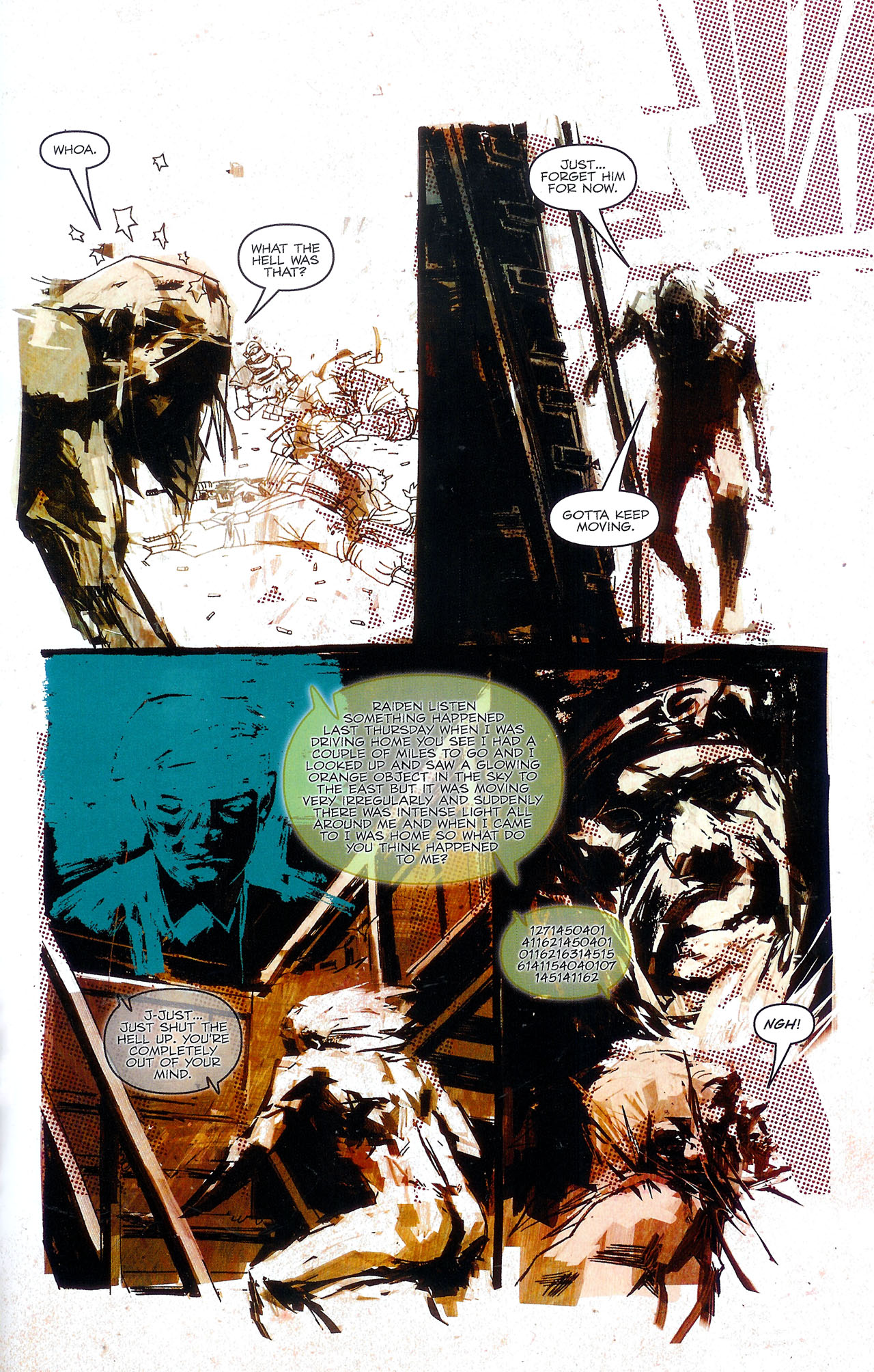 Read online Metal Gear Solid: Sons of Liberty comic -  Issue #9 - 21