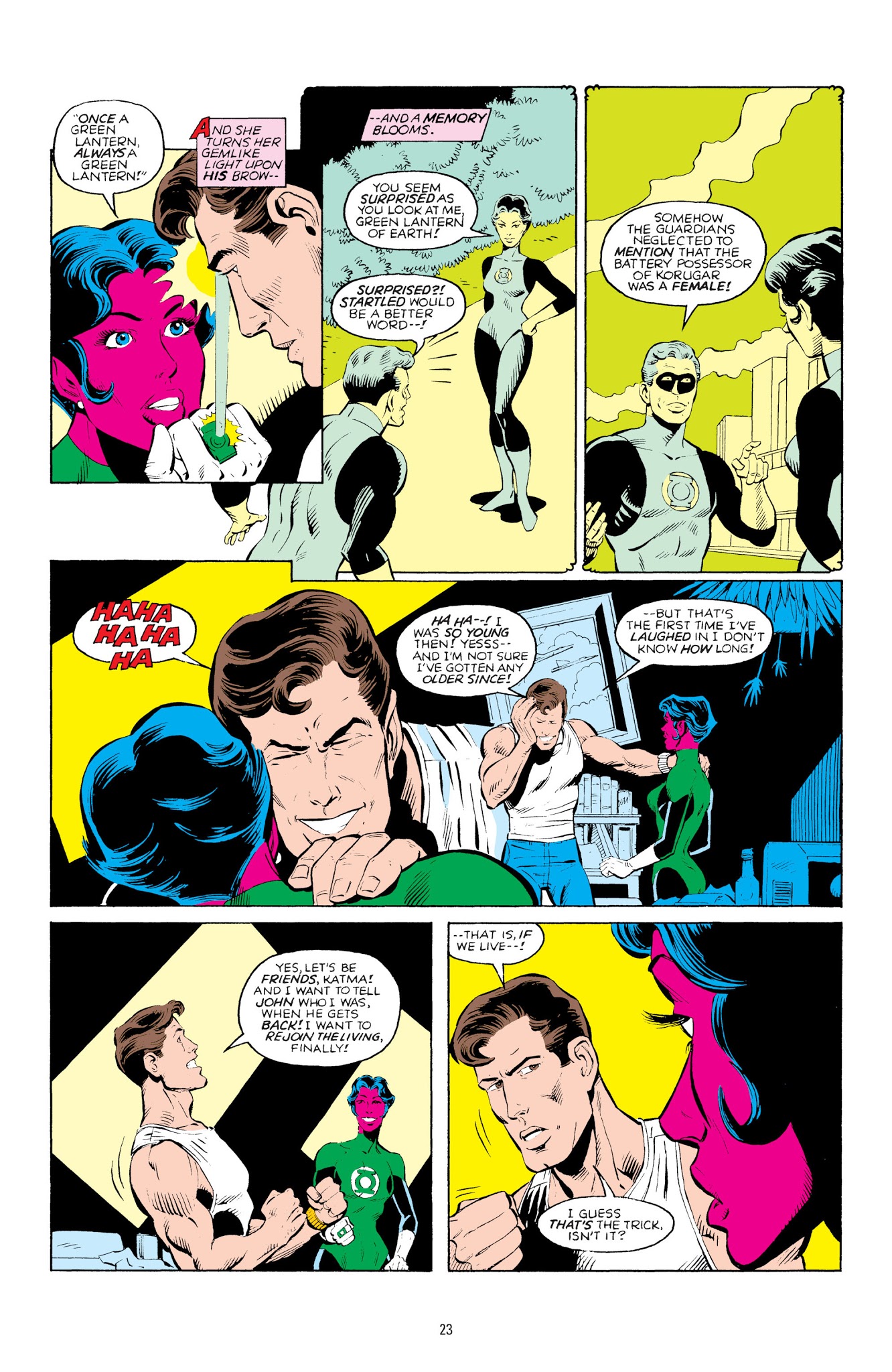 Read online Green Lantern: Sector 2814 comic -  Issue # TPB 3 - 23