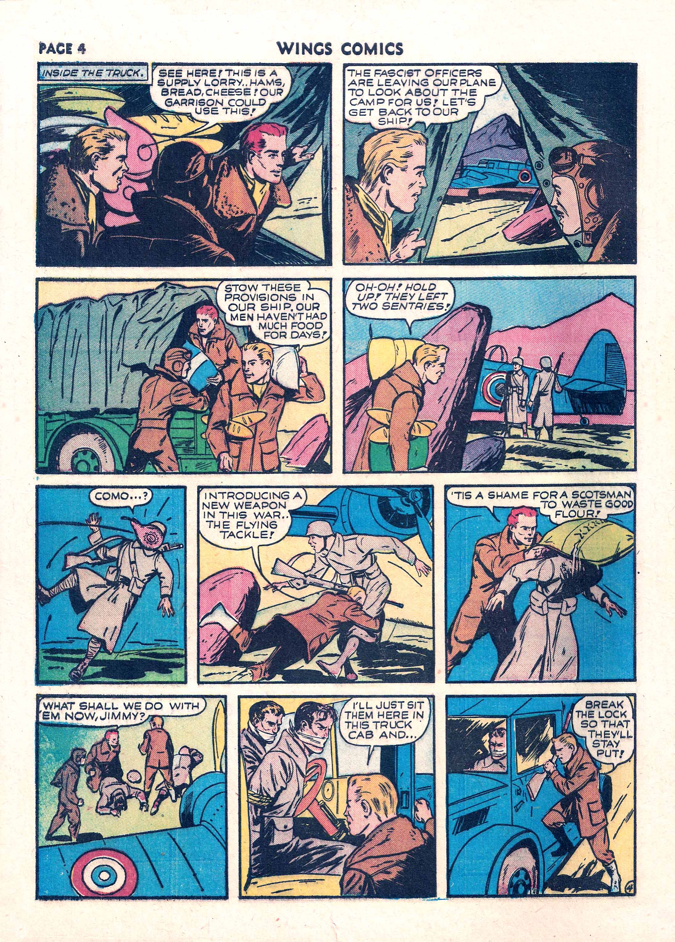 Read online Wings Comics comic -  Issue #9 - 6