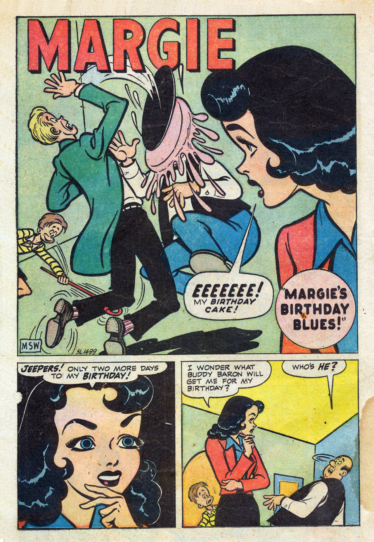 Read online Willie Comics (1946) comic -  Issue #8 - 35