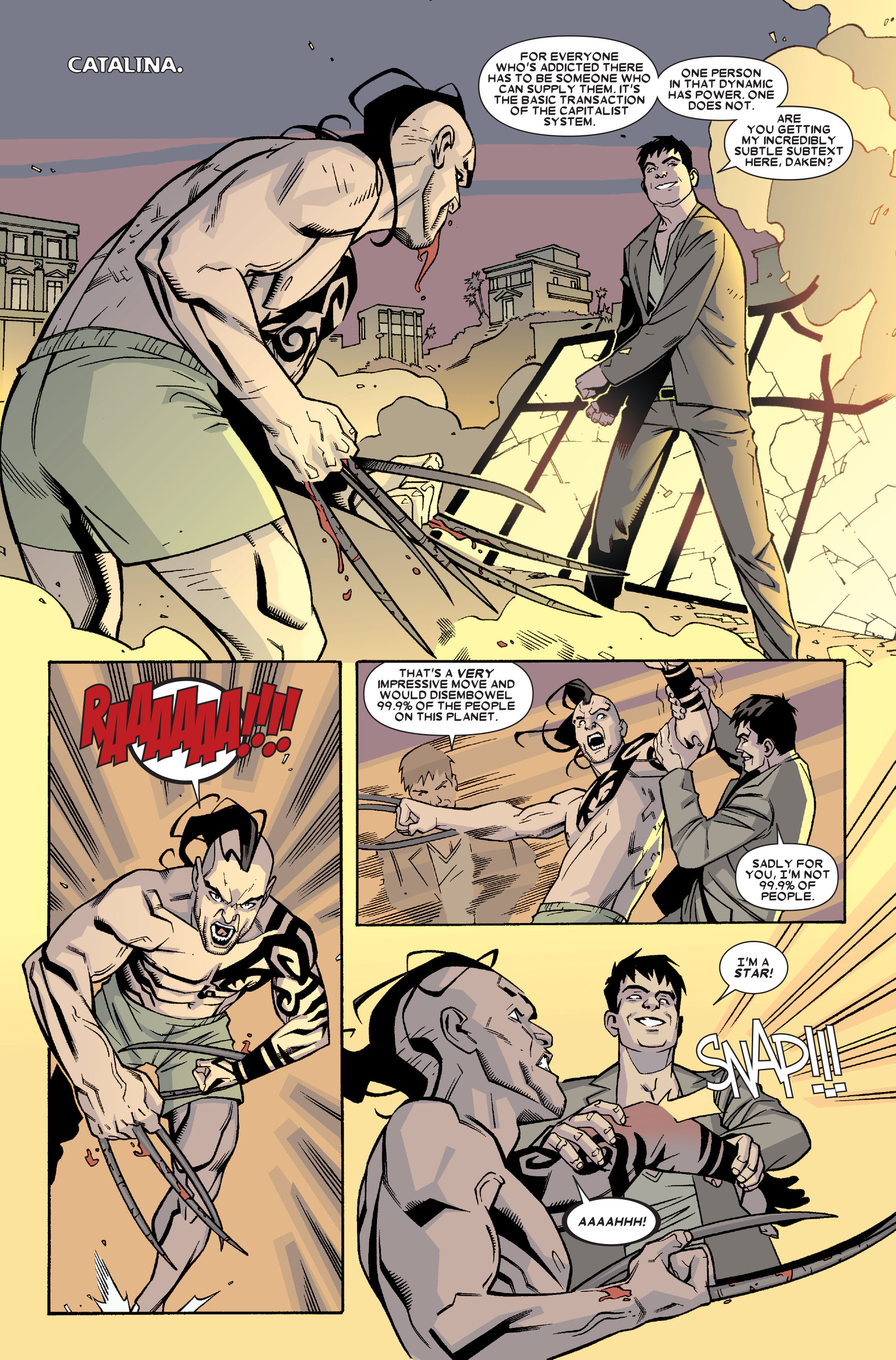 Read online Daken: Dark Wolverine comic -  Issue #17 - 5