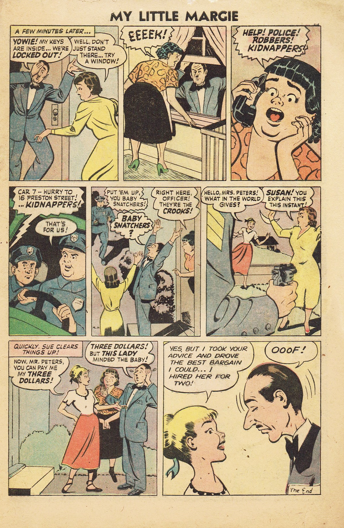 Read online My Little Margie (1954) comic -  Issue #20 - 96