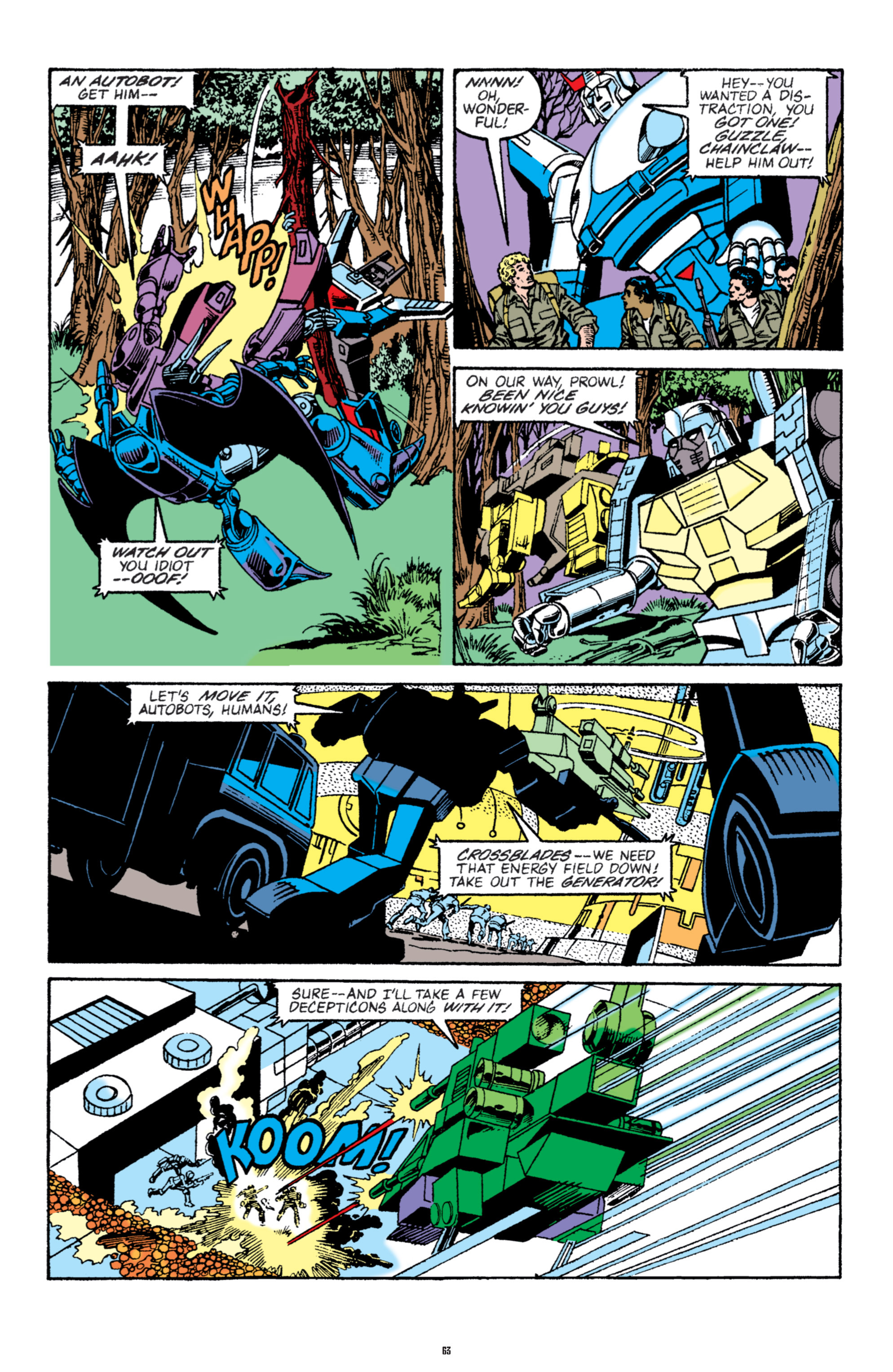 Read online The Transformers Classics comic -  Issue # TPB 6 - 63