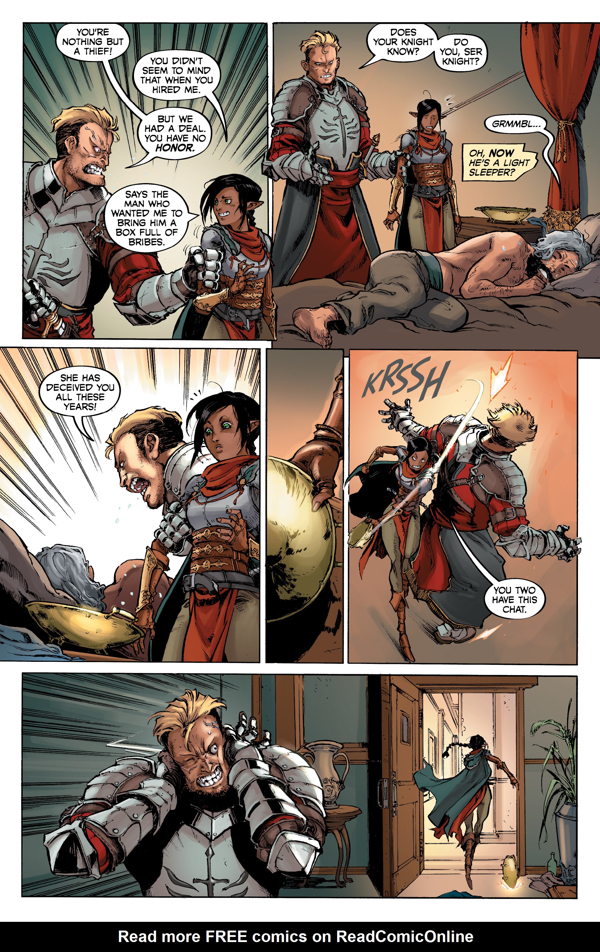 Read online Dragon Age: The First Five Graphic Novels comic -  Issue # TPB (Part 4) - 38
