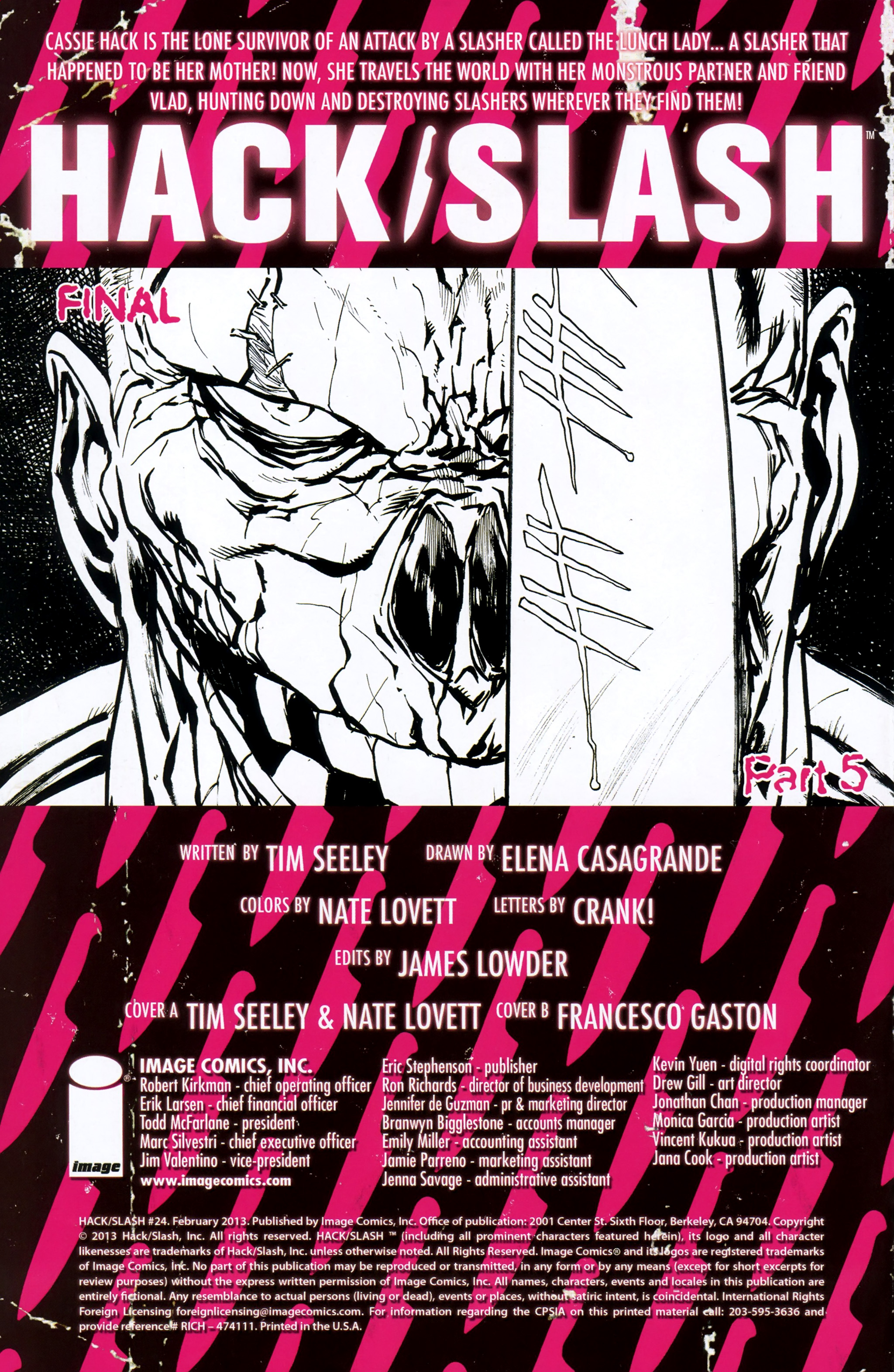 Read online Hack/Slash (2011) comic -  Issue #24 - 3