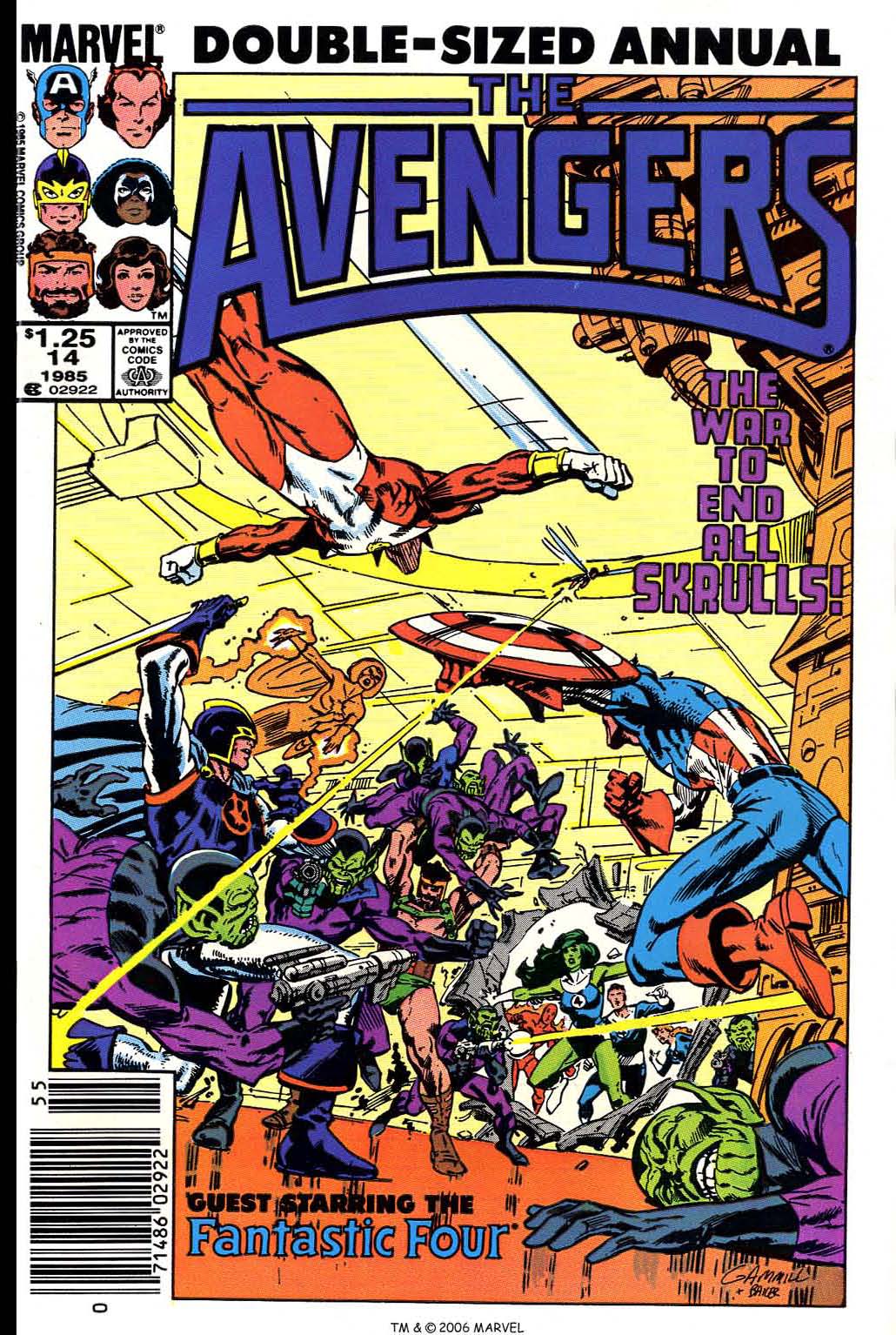 Read online The Avengers (1963) comic -  Issue #260b - 1