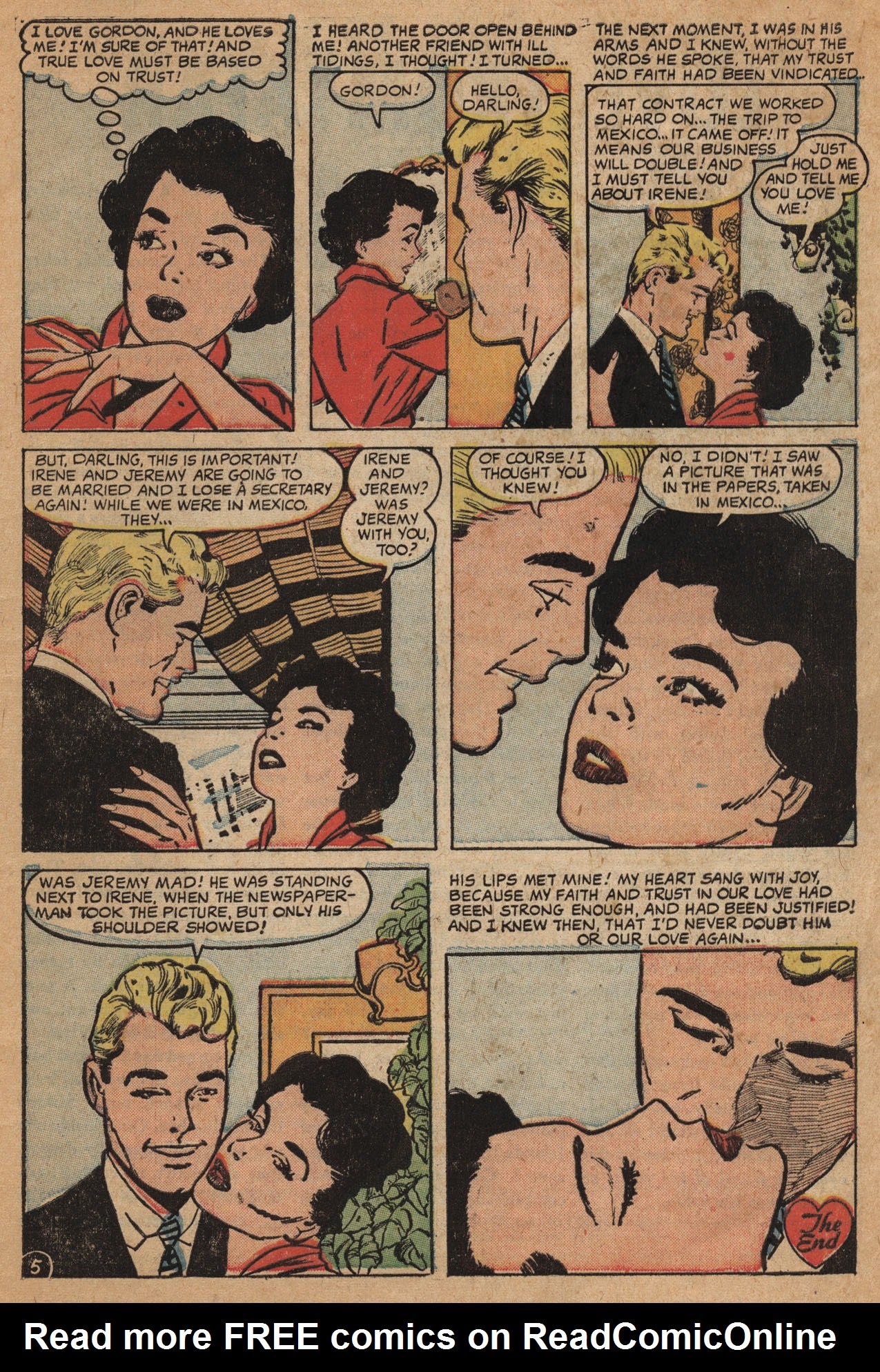 Read online Secret Story Romances comic -  Issue #21 - 7