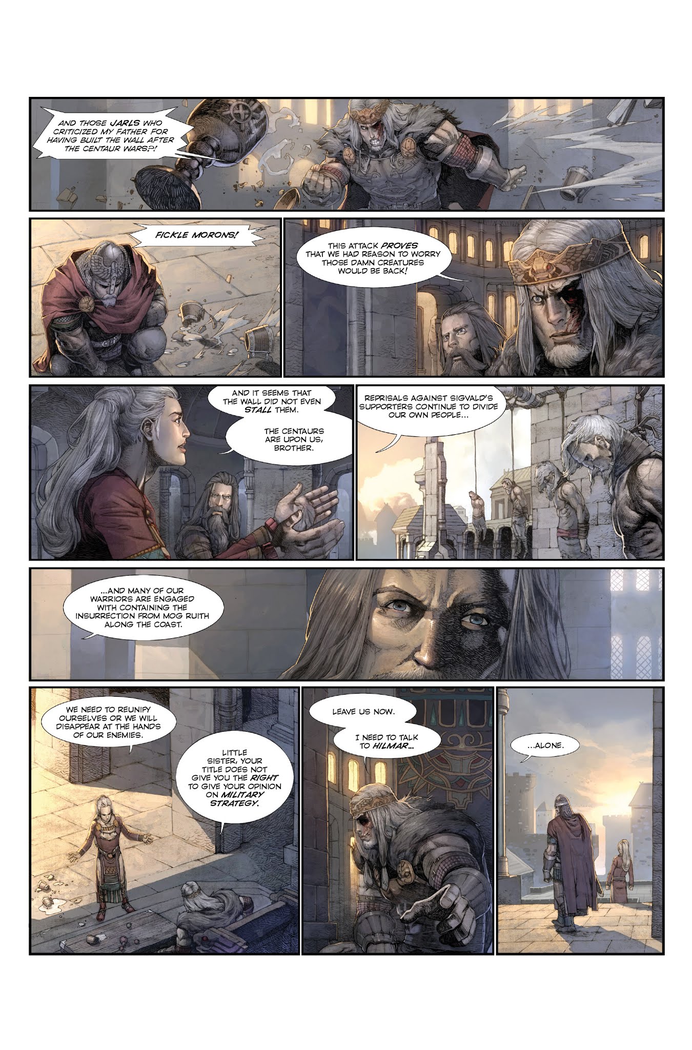 Read online Konungar: War of Crowns comic -  Issue #1 - 14