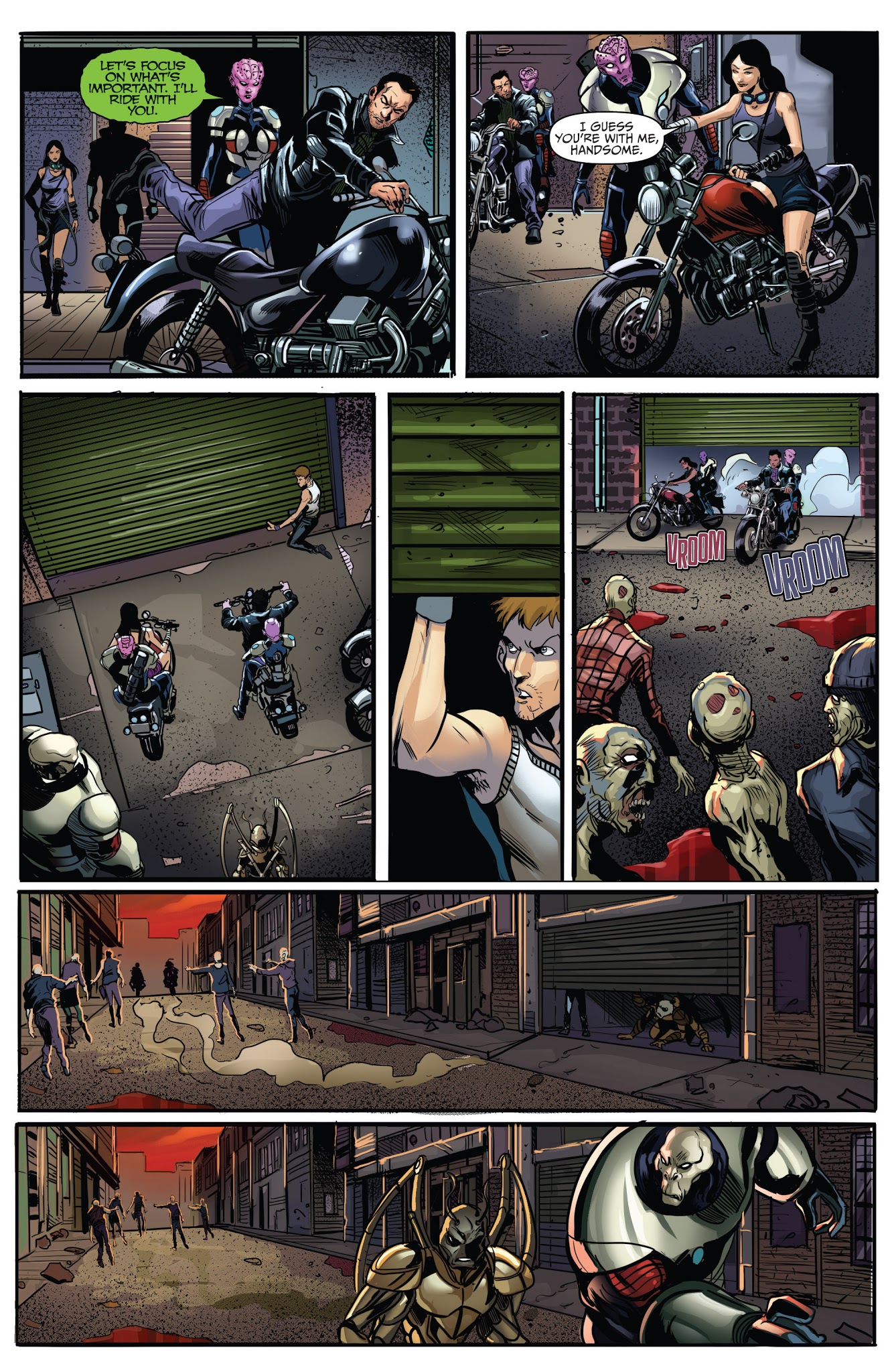 Read online Aliens vs. Zombies comic -  Issue #3 - 13