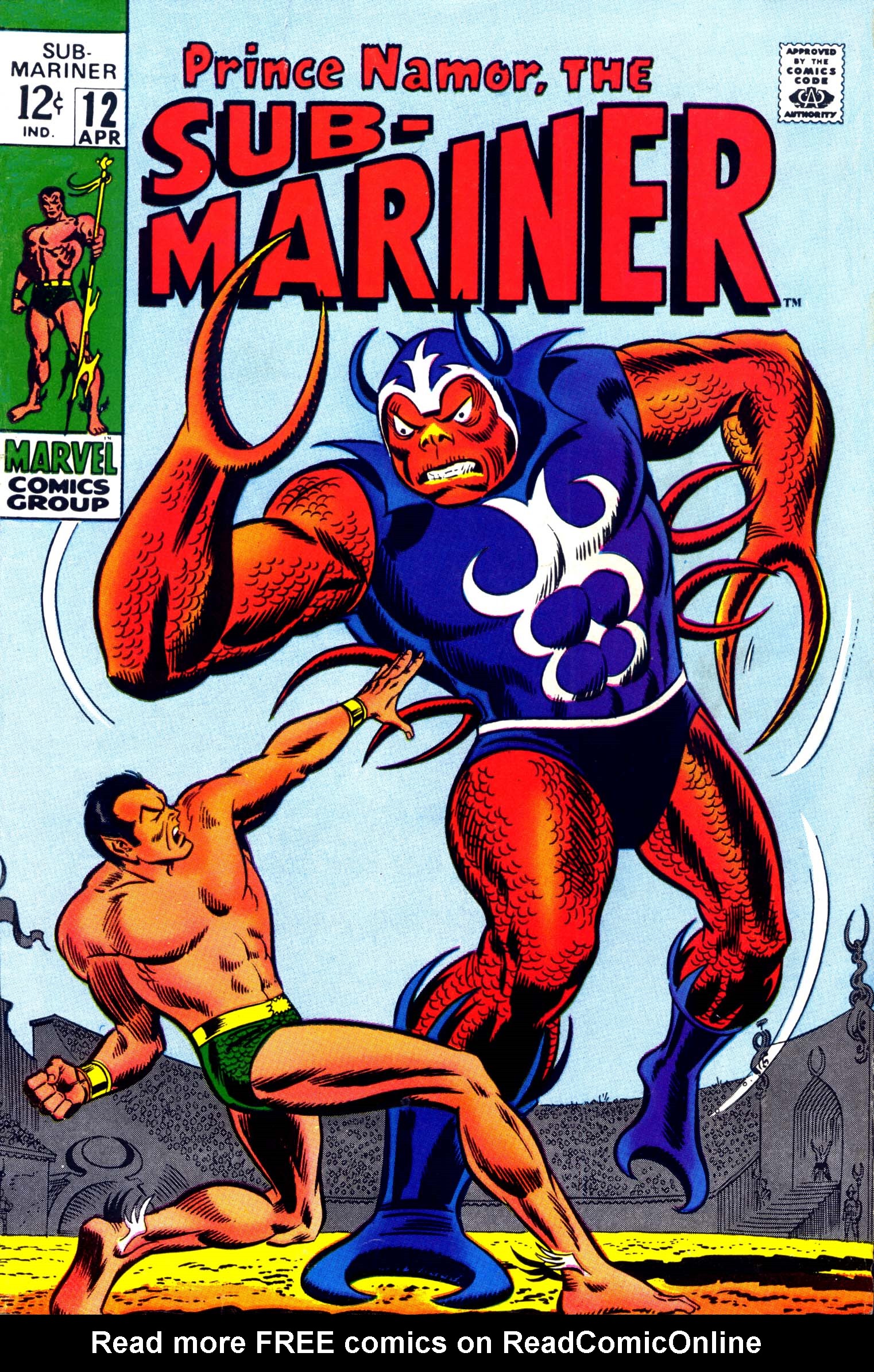 Read online The Sub-Mariner comic -  Issue #12 - 1