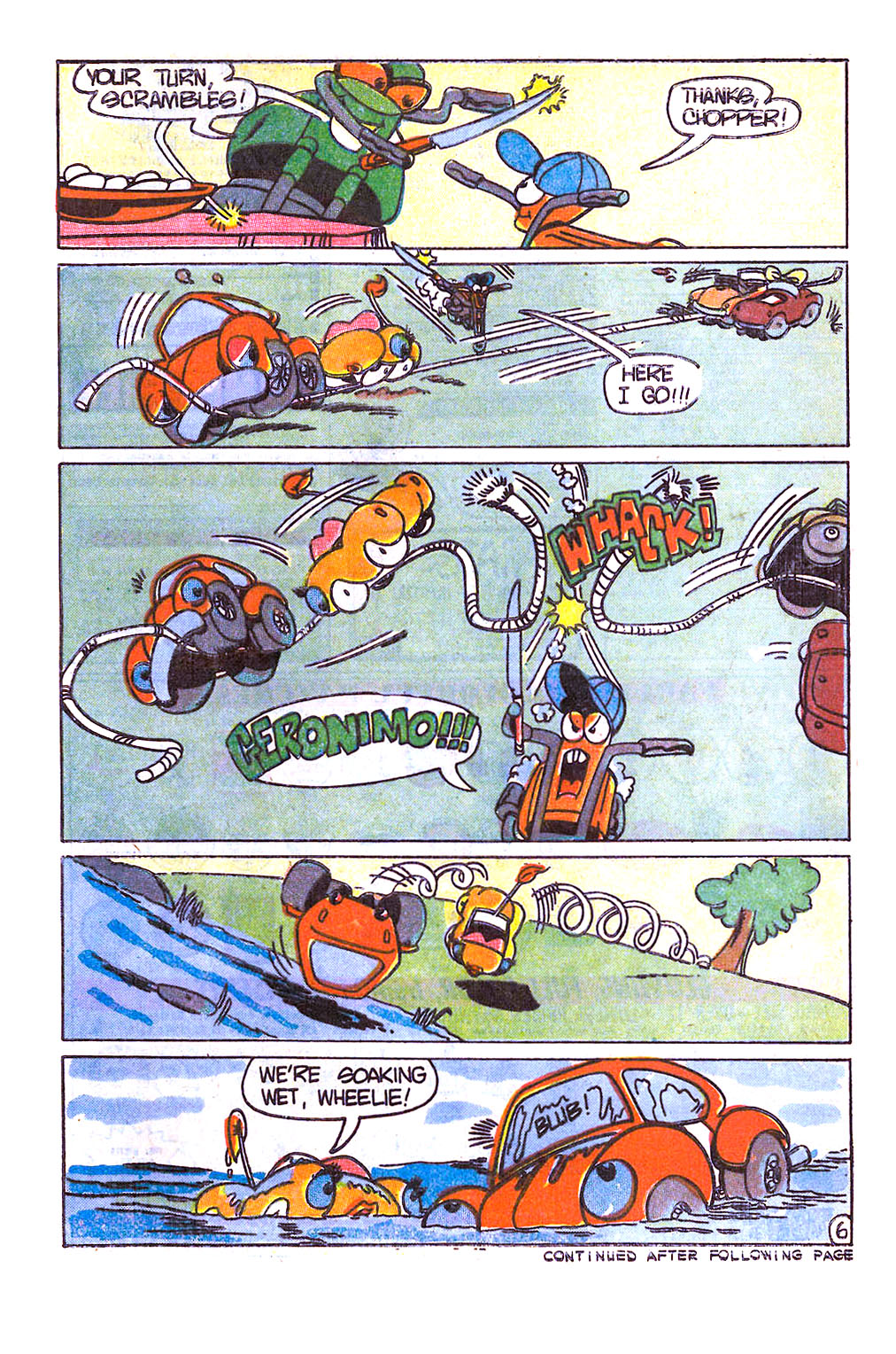 Read online Wheelie and the Chopper Bunch comic -  Issue #4 - 29