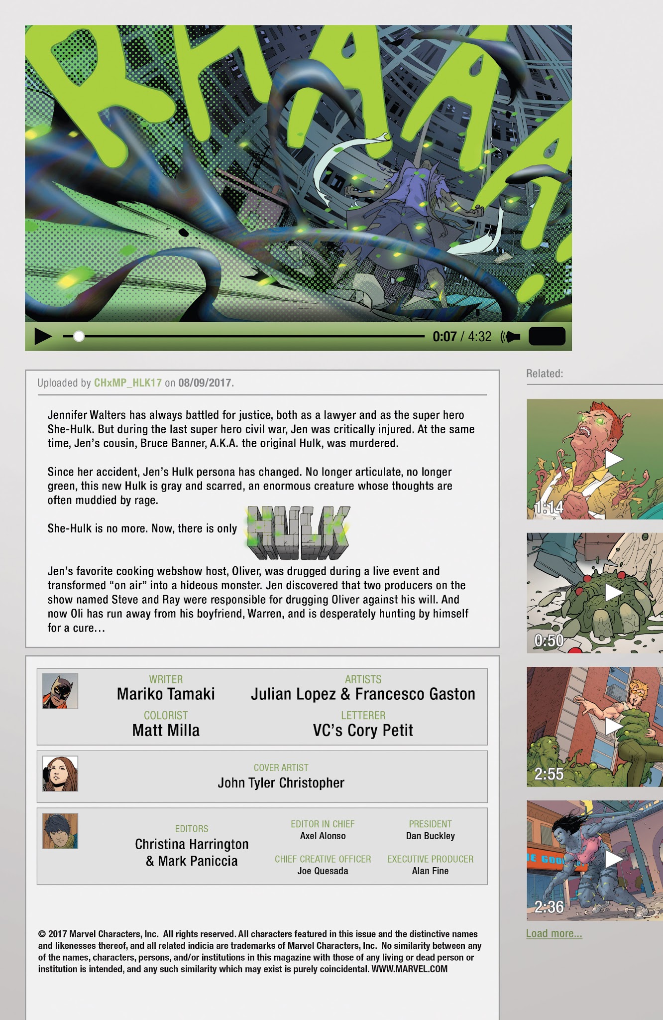 Read online Hulk (2016) comic -  Issue #9 - 2