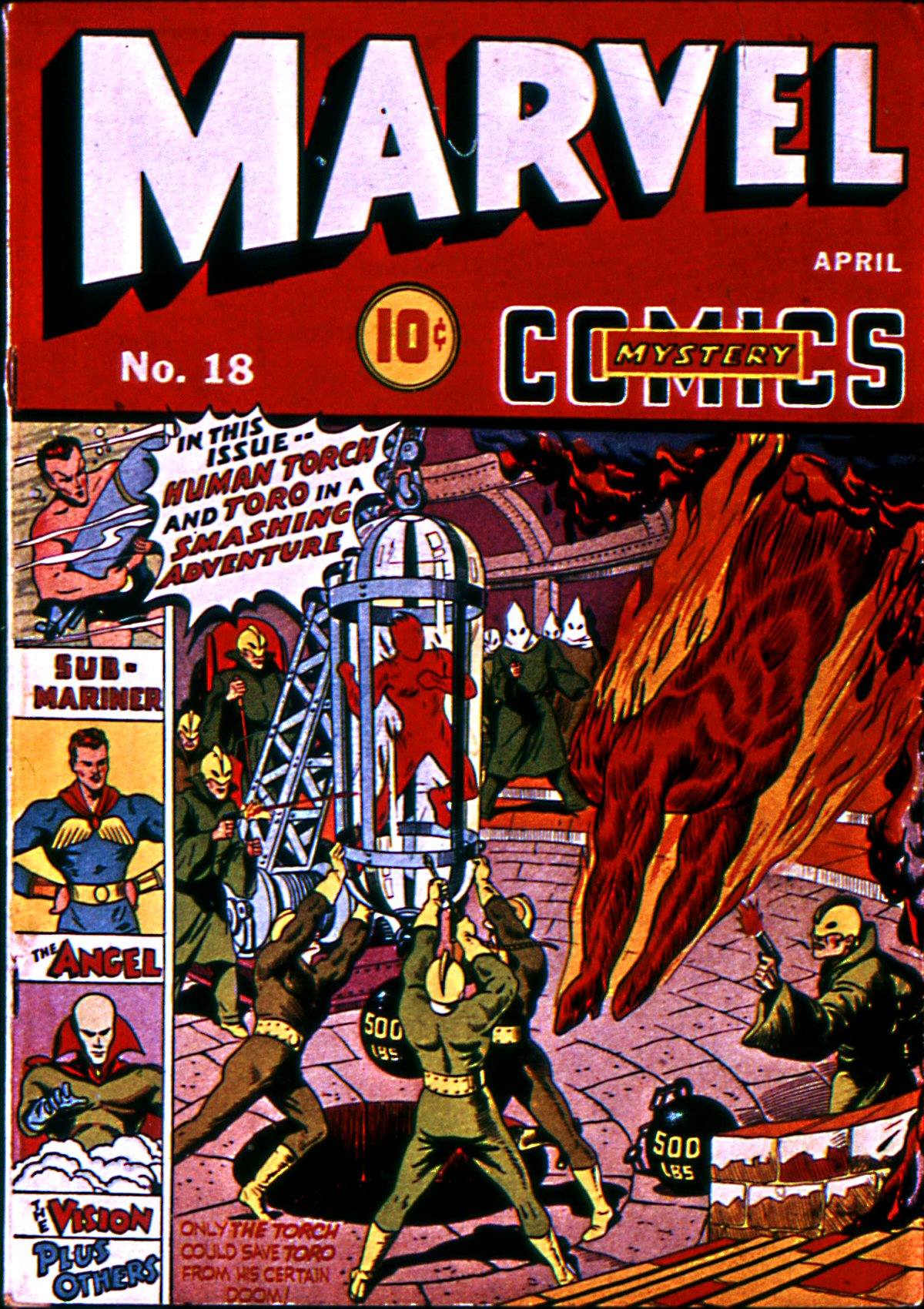 Read online Marvel Mystery Comics comic -  Issue #18 - 1