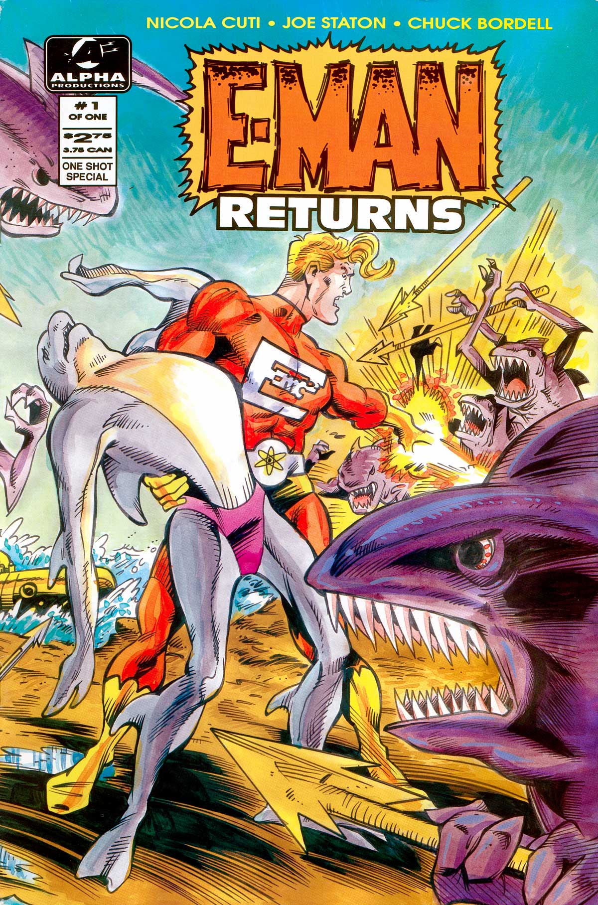 Read online E-Man Returns comic -  Issue # Full - 1