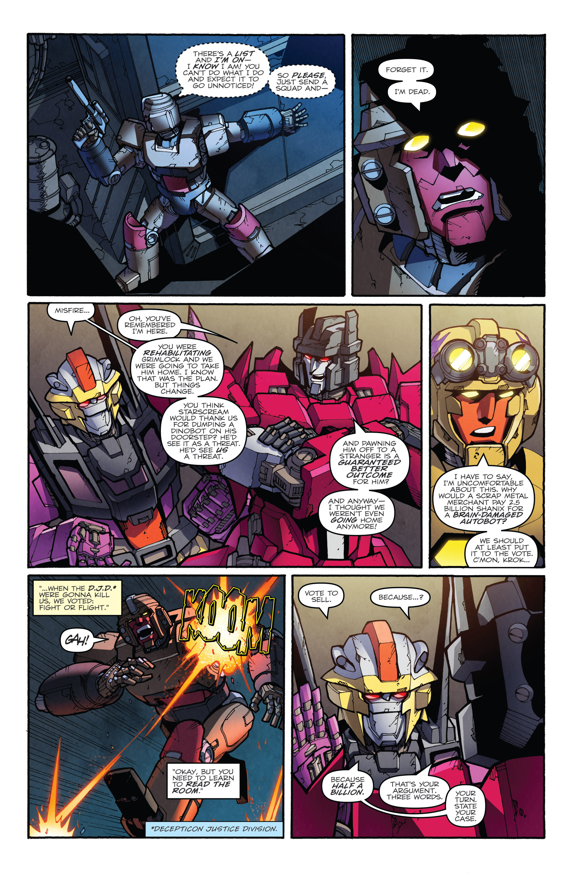 Read online The Transformers: More Than Meets The Eye comic -  Issue #45 - 22
