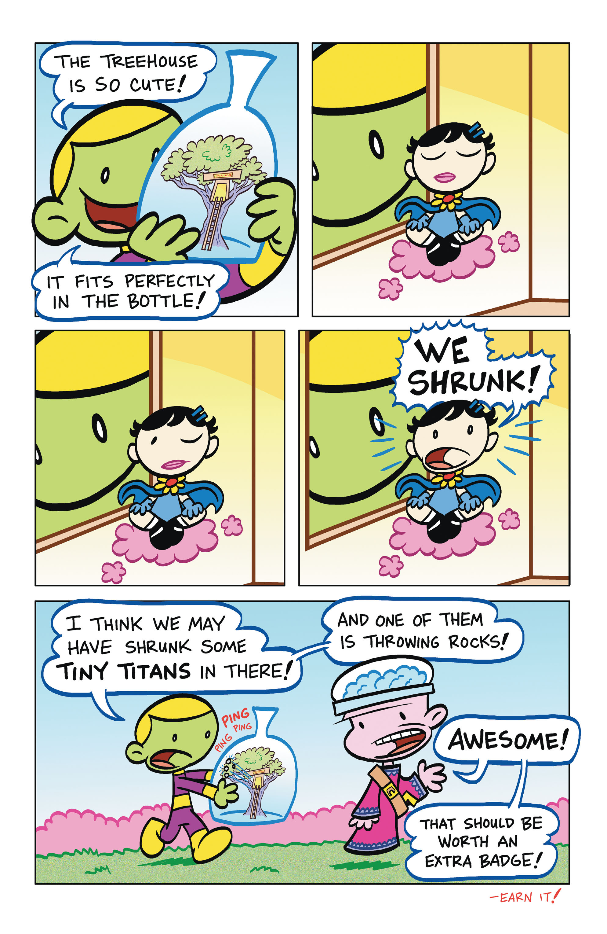 Read online Tiny Titans: Return To the Treehouse comic -  Issue #1 - 6