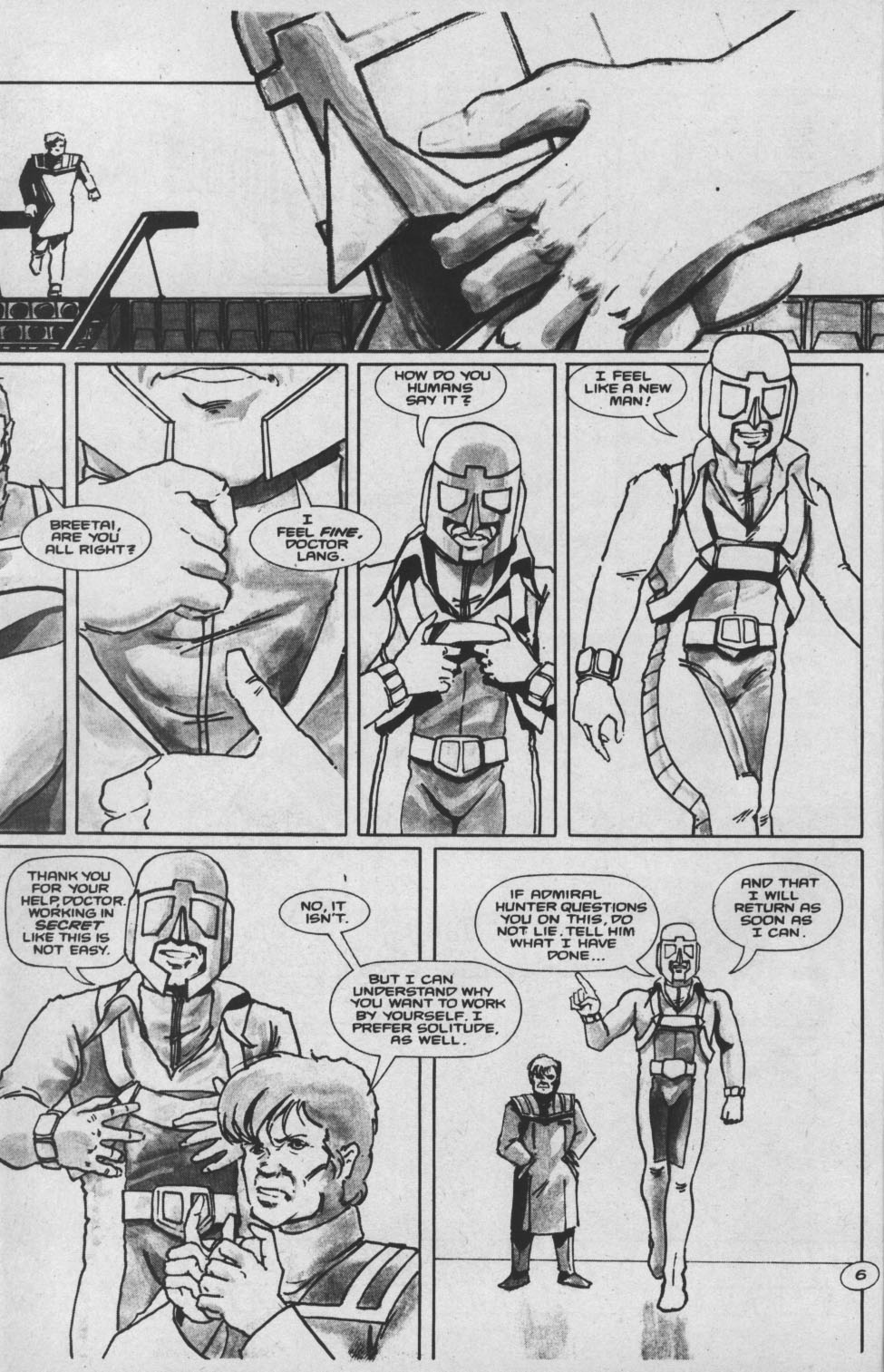 Read online Robotech II: The Sentinels - The Malcontent Uprisings comic -  Issue #7 - 8