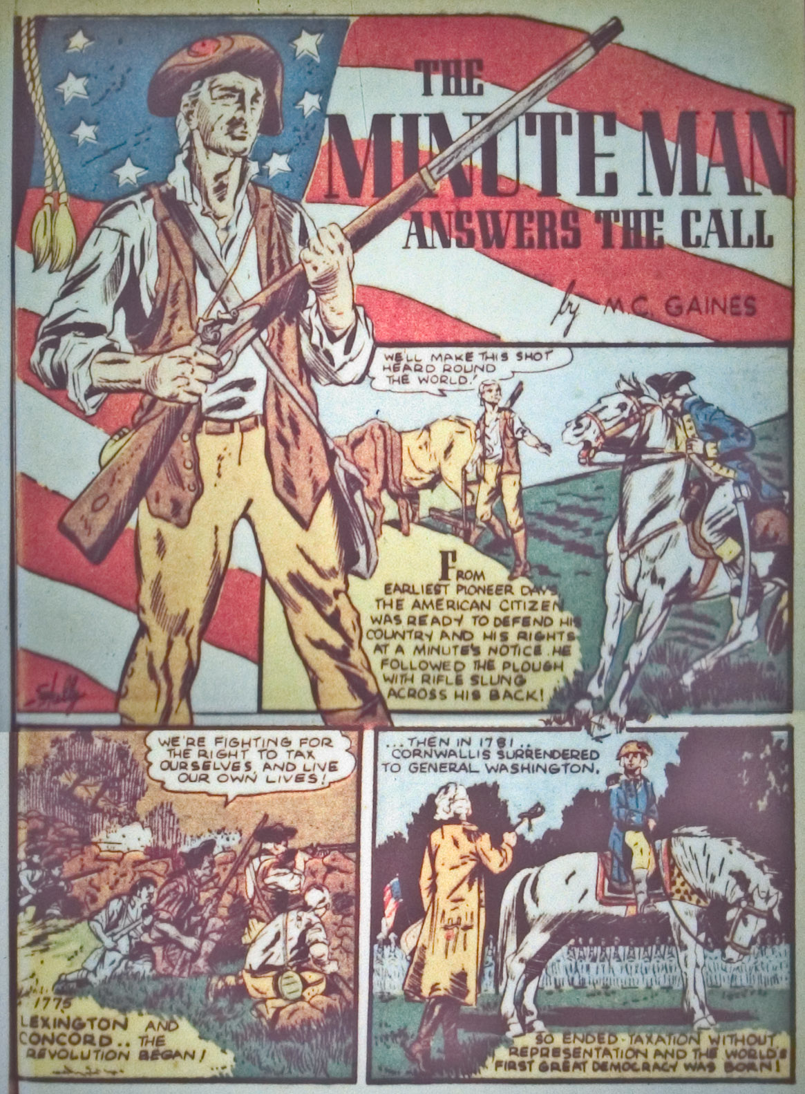 Read online Comic Cavalcade comic -  Issue #3 - 47