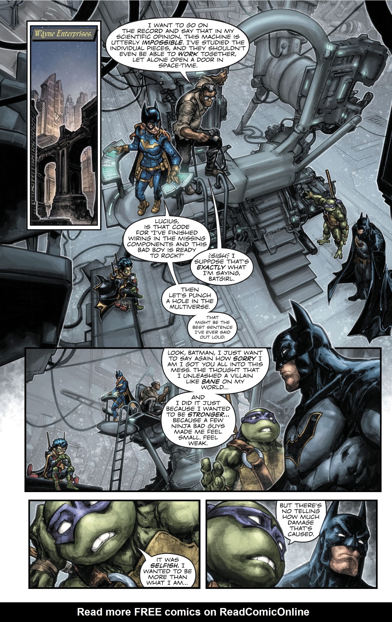 Read online Batman/Teenage Mutant Ninja Turtles II comic -  Issue #2 - 11
