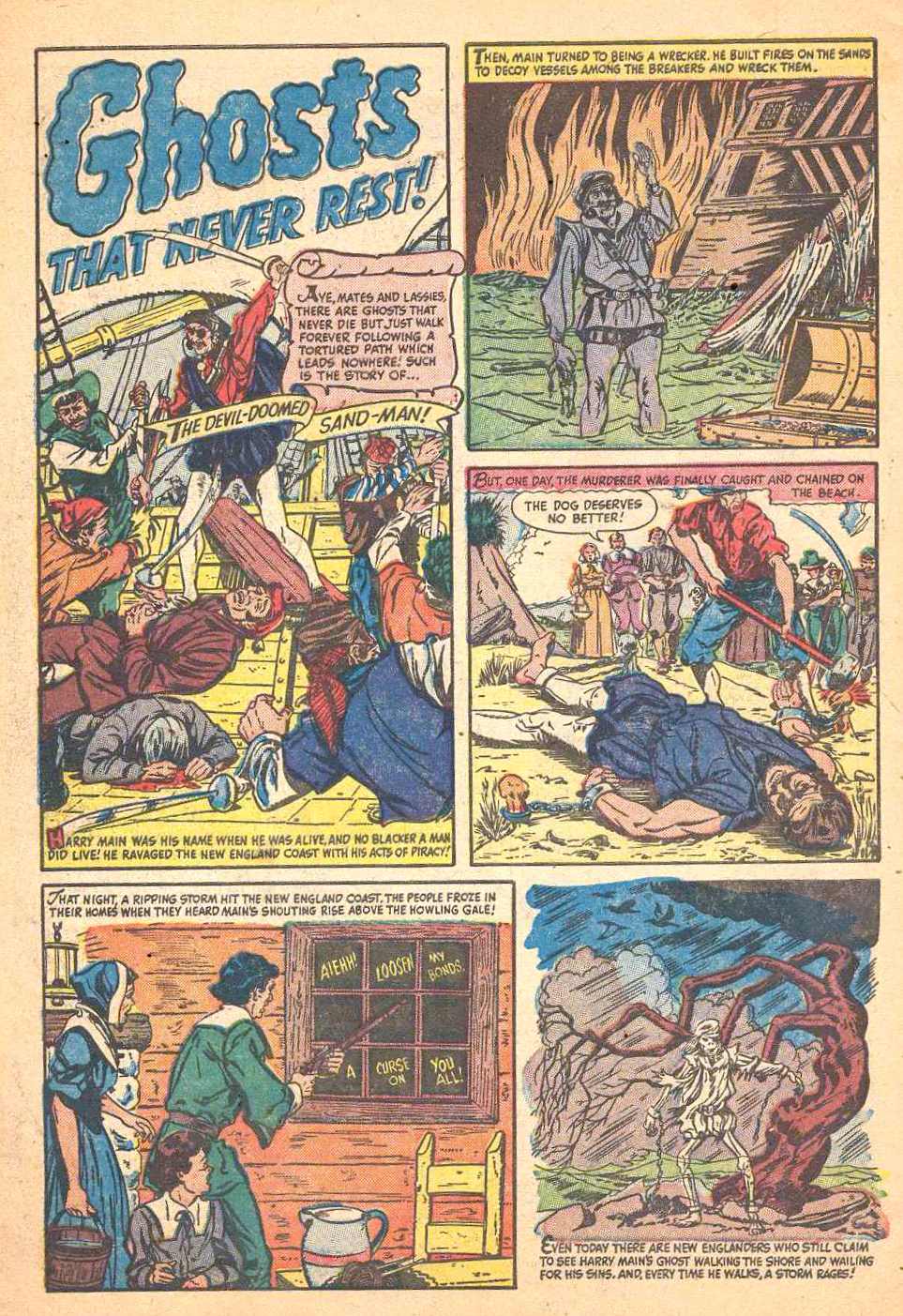 Read online Chamber of Chills (1951) comic -  Issue #5 - 34