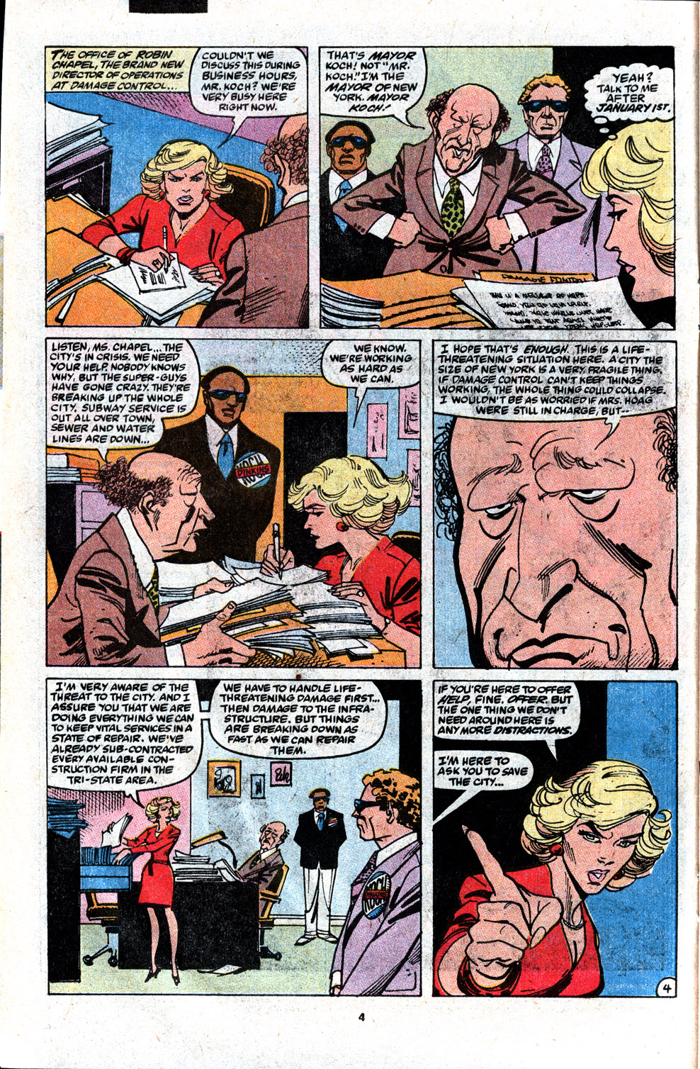 Read online Damage Control (vol. 2) comic -  Issue #2 - 4