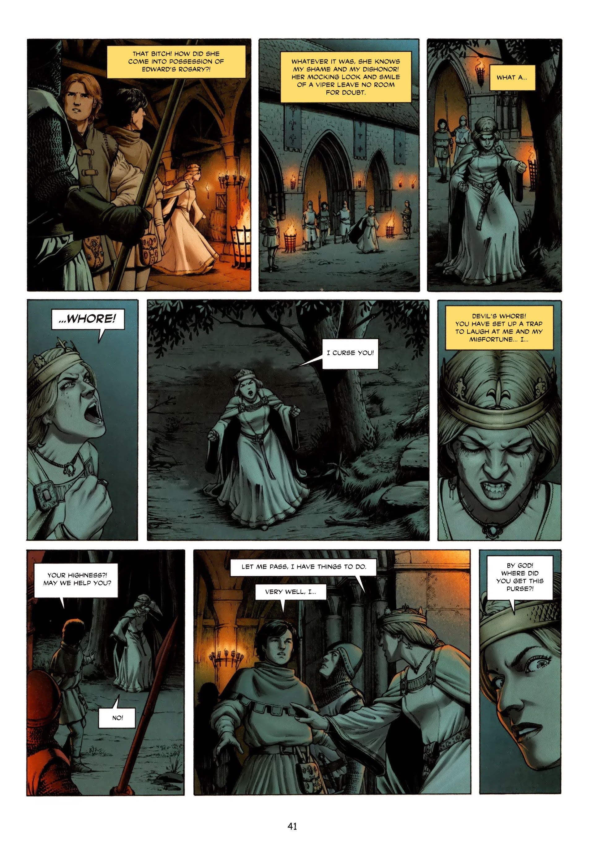 Read online Isabella: She-Wolf of France comic -  Issue #1 - 42