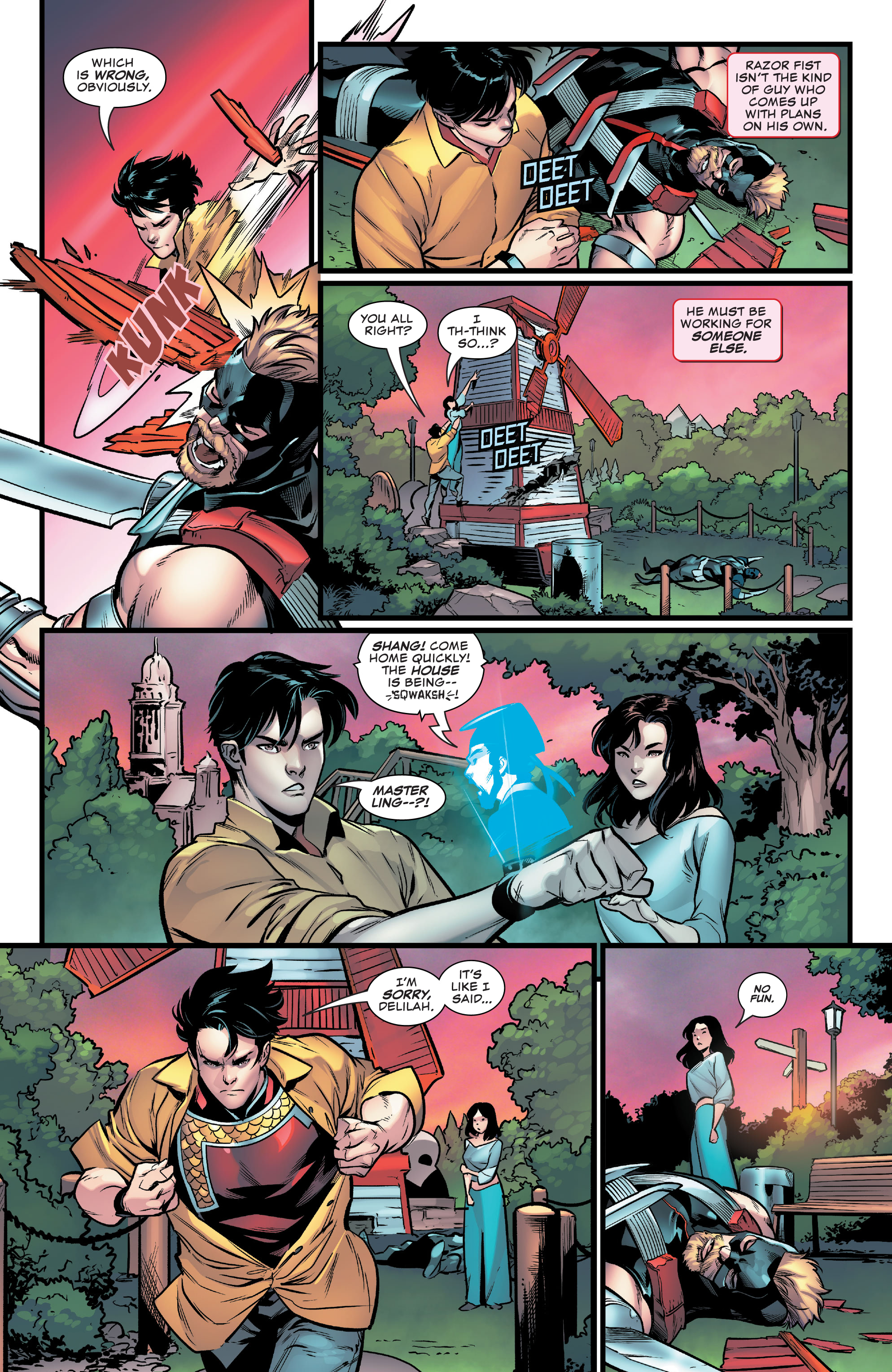 Read online Shang-Chi and the Ten Rings comic -  Issue #1 - 13