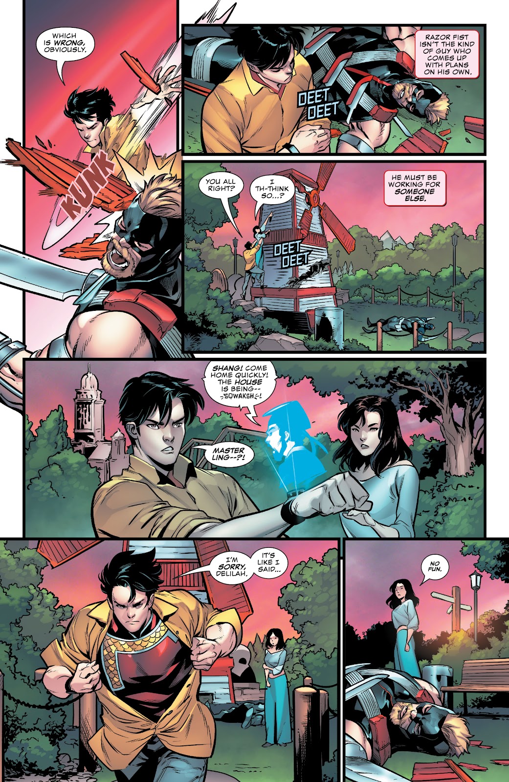Shang-Chi and the Ten Rings issue 1 - Page 13