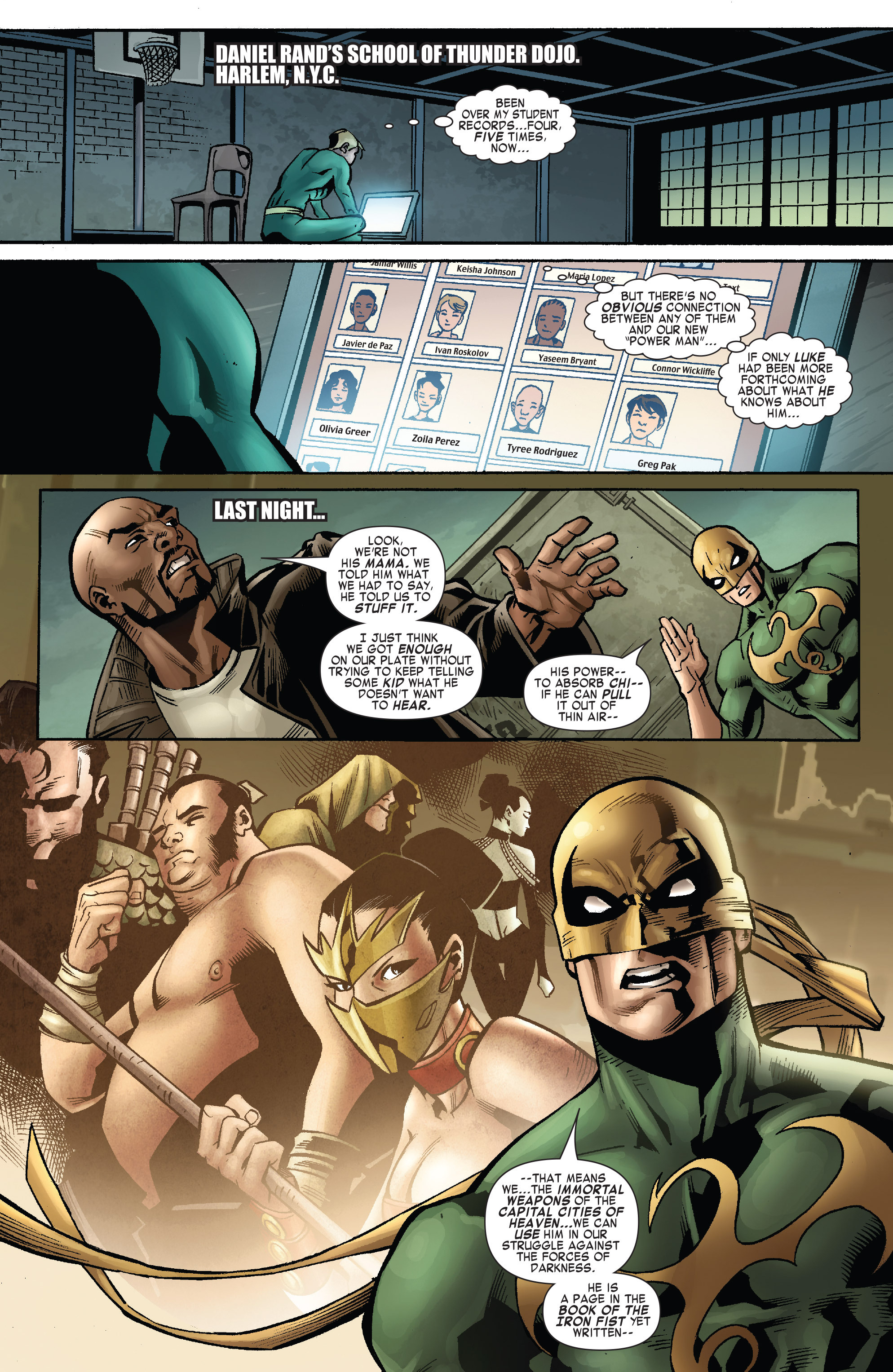 Read online Shadowland: Power Man comic -  Issue #3 - 5
