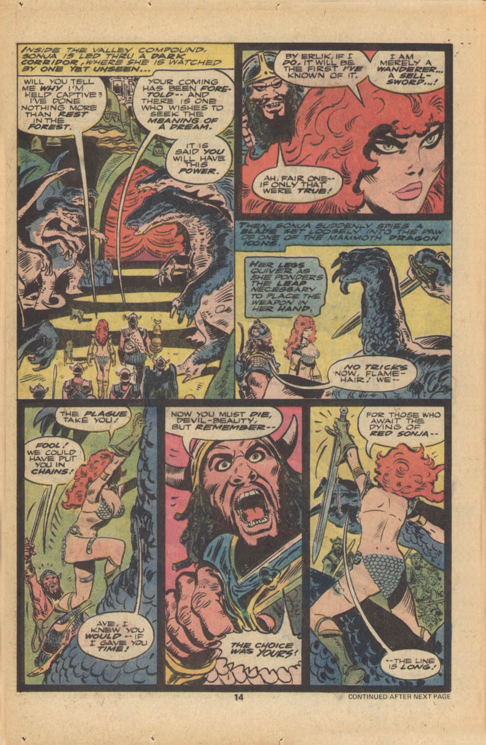 Read online Red Sonja (1977) comic -  Issue #5 - 9