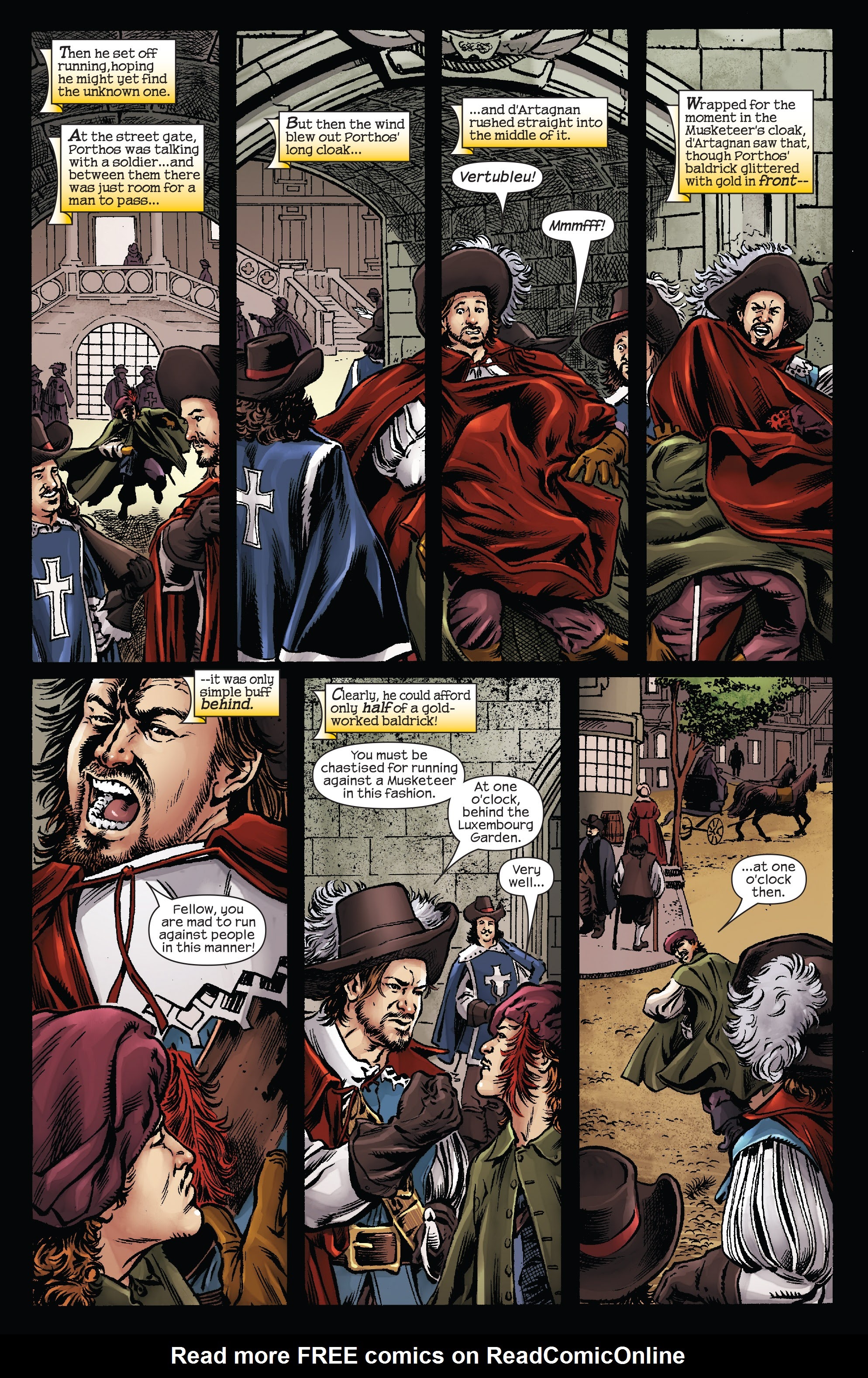 Read online Marvel Illustrated: The Three Musketeers comic -  Issue #1 - 13