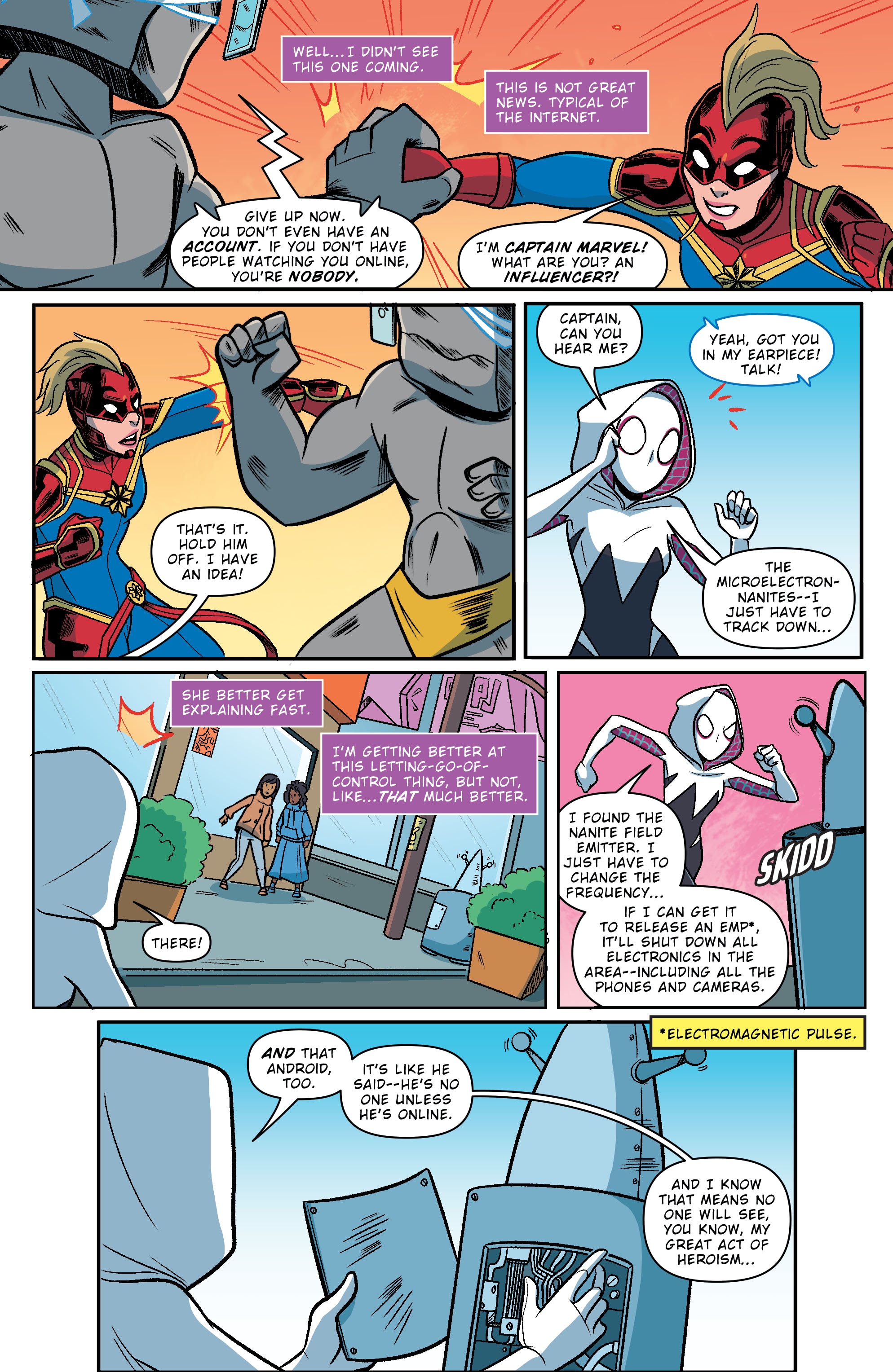 Read online Marvel Action: Captain Marvel (2021) comic -  Issue #2 - 16