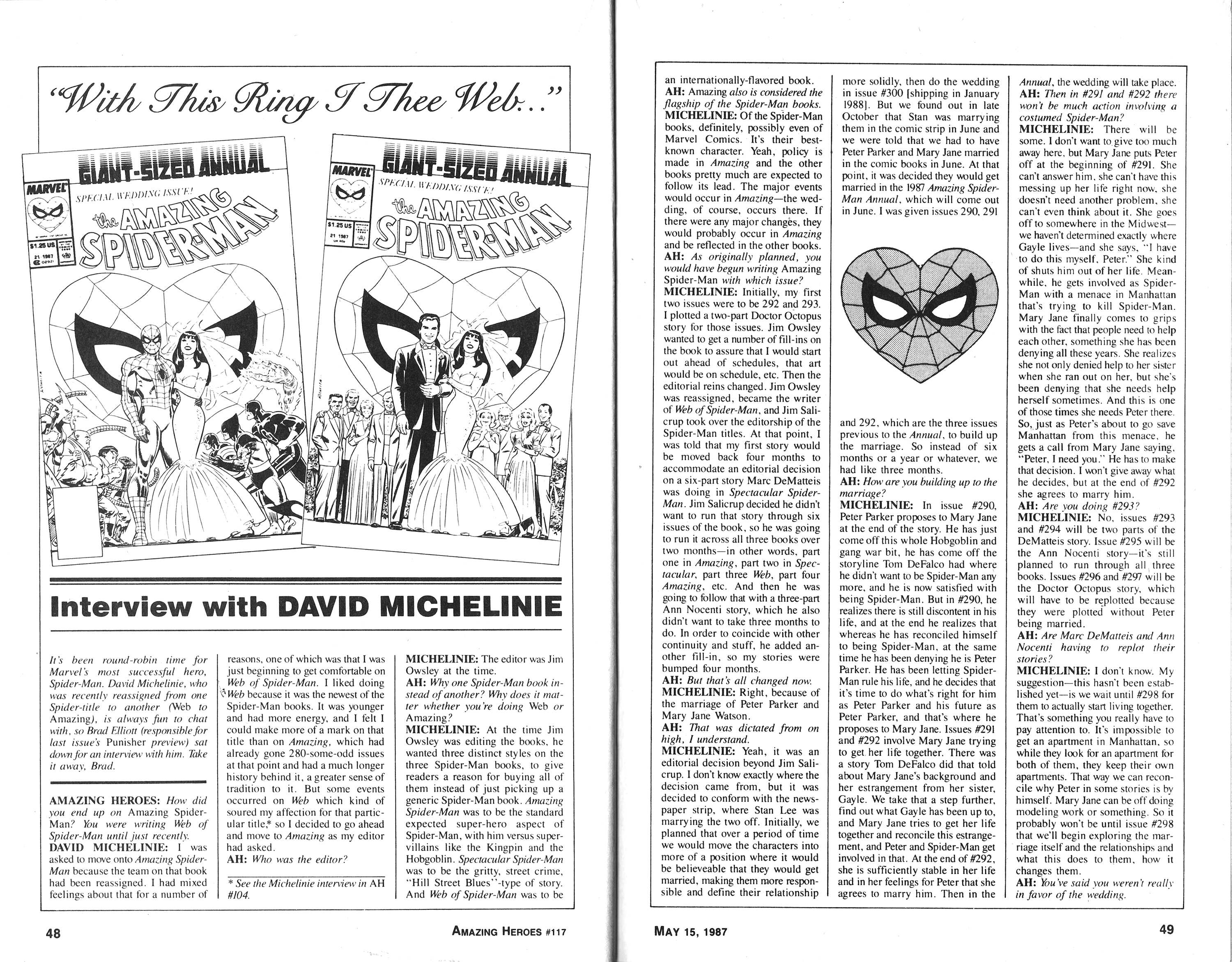 Read online Amazing Heroes comic -  Issue #117 - 25
