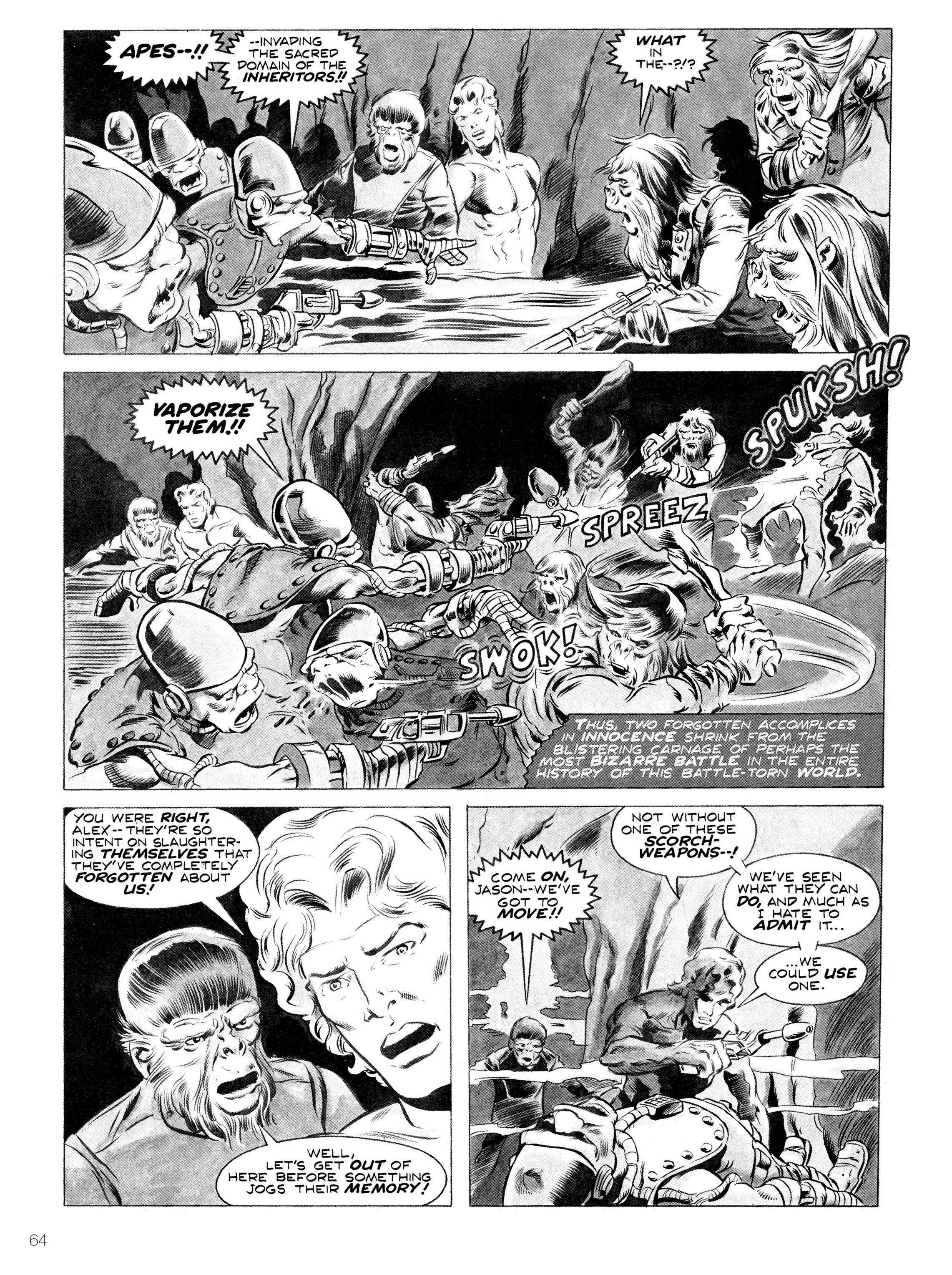 Read online Planet of the Apes: Archive comic -  Issue # TPB 1 (Part 1) - 60