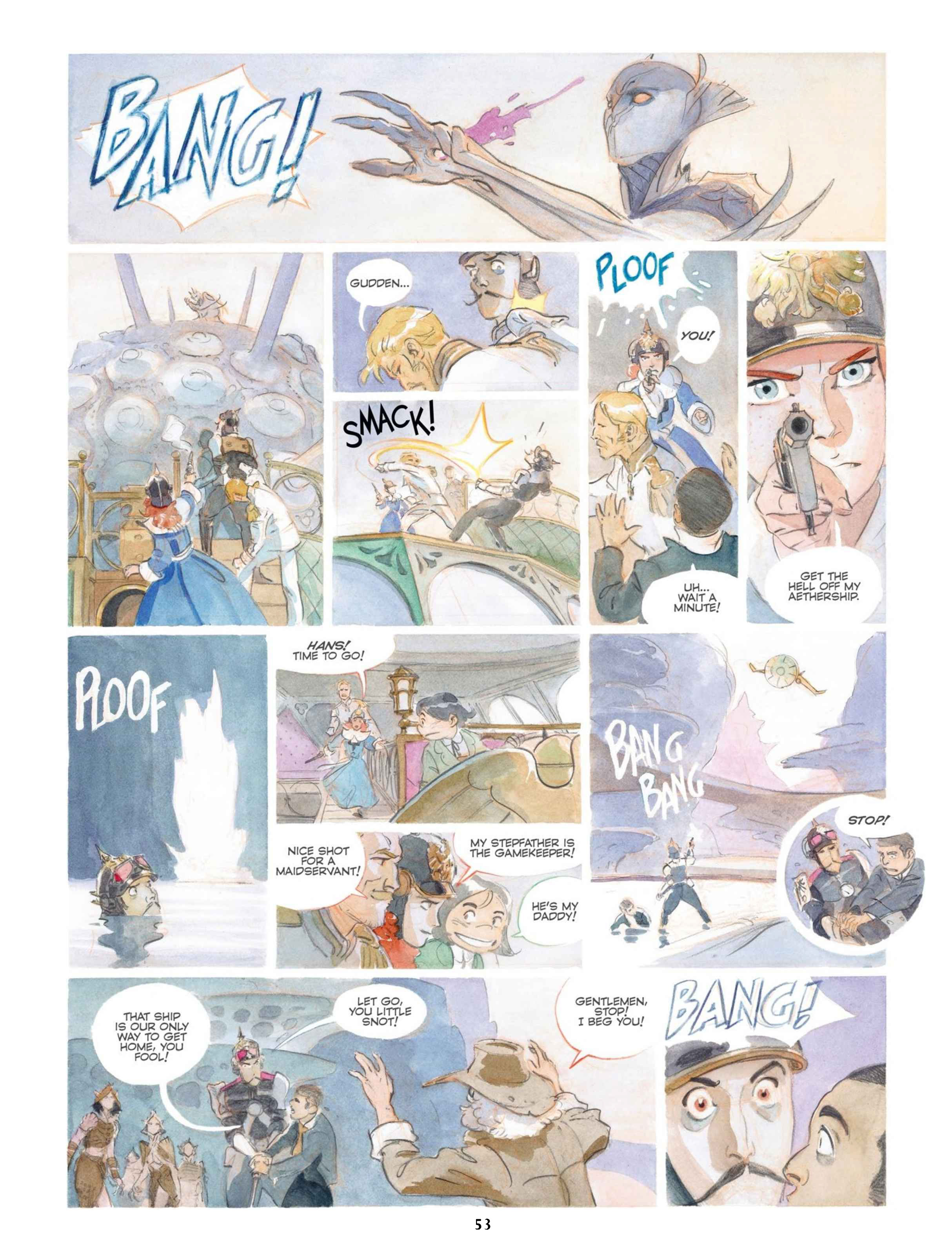 Read online Castle In the Stars: The Space Race of 1869 comic -  Issue #Castle In the Stars TPB A Frenchman on Mars - 56