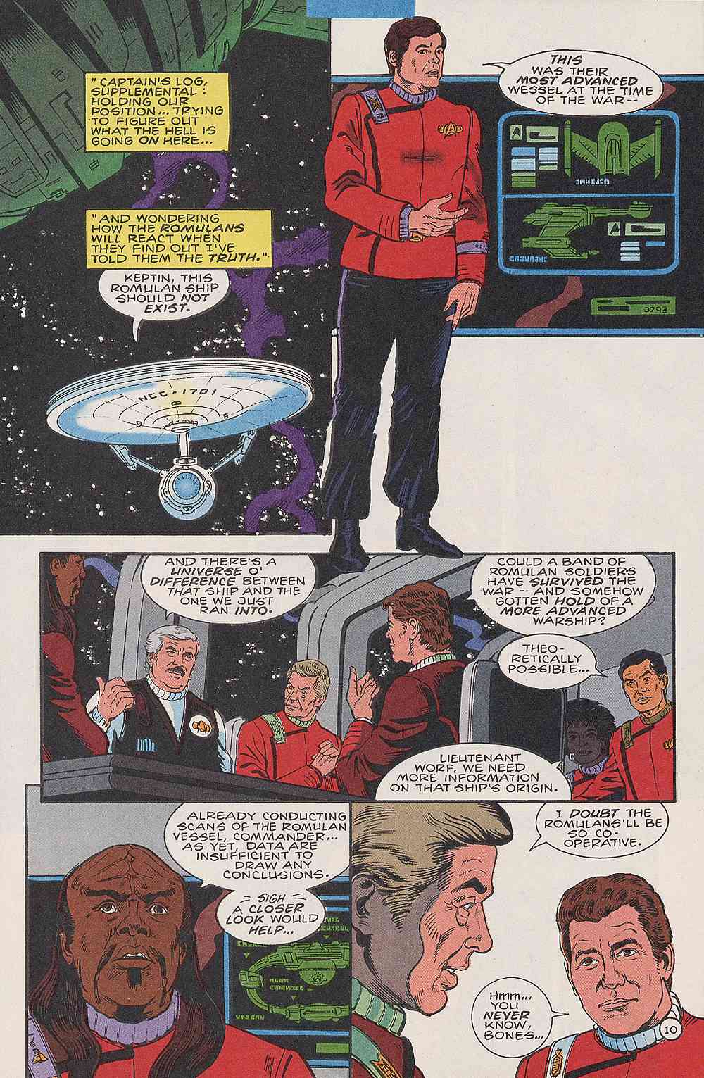 Read online Star Trek (1989) comic -  Issue #53 - 13