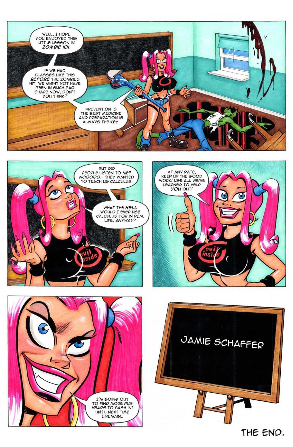Read online Chaos Campus: Sorority Girls Vs. Zombies comic -  Issue #0 - 12