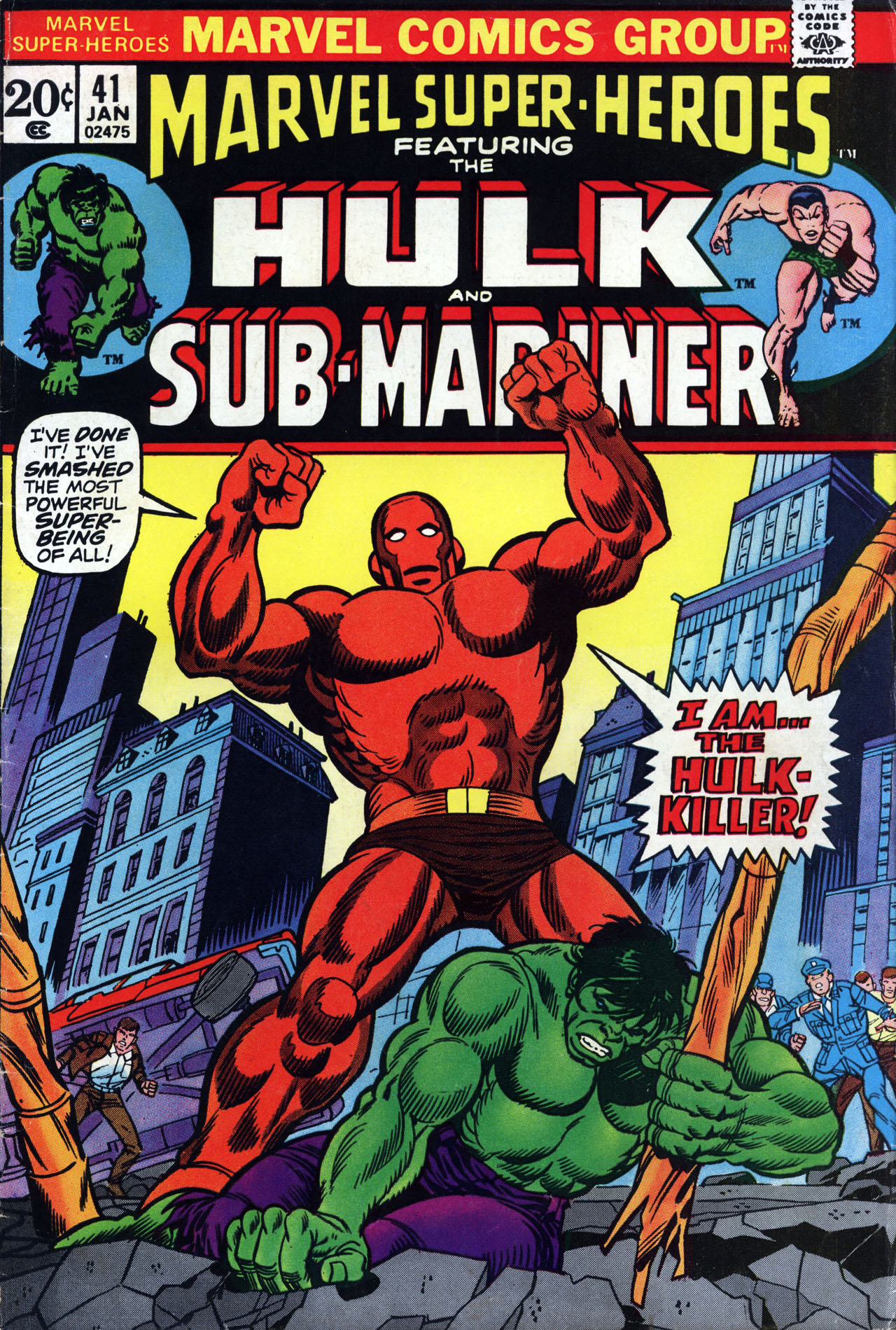 Read online Marvel Super-Heroes comic -  Issue #41 - 1