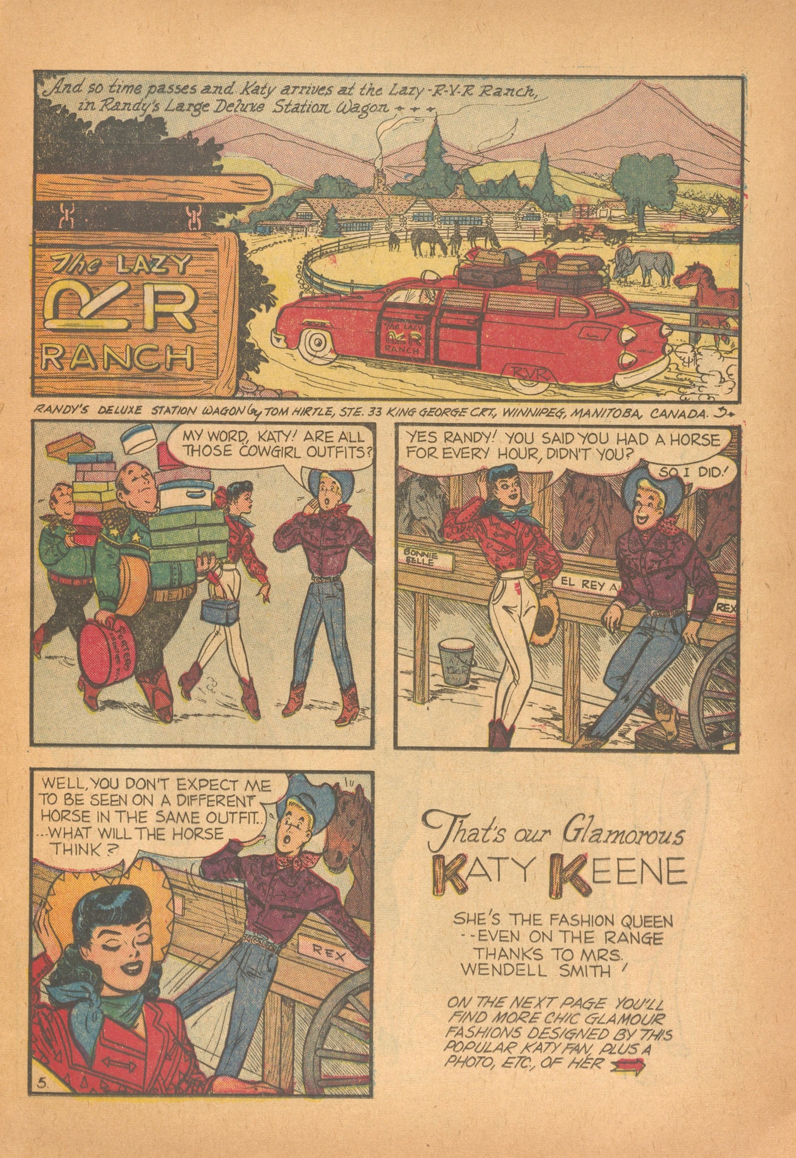 Read online Katy Keene Fashion Book comic -  Issue #17 - 13