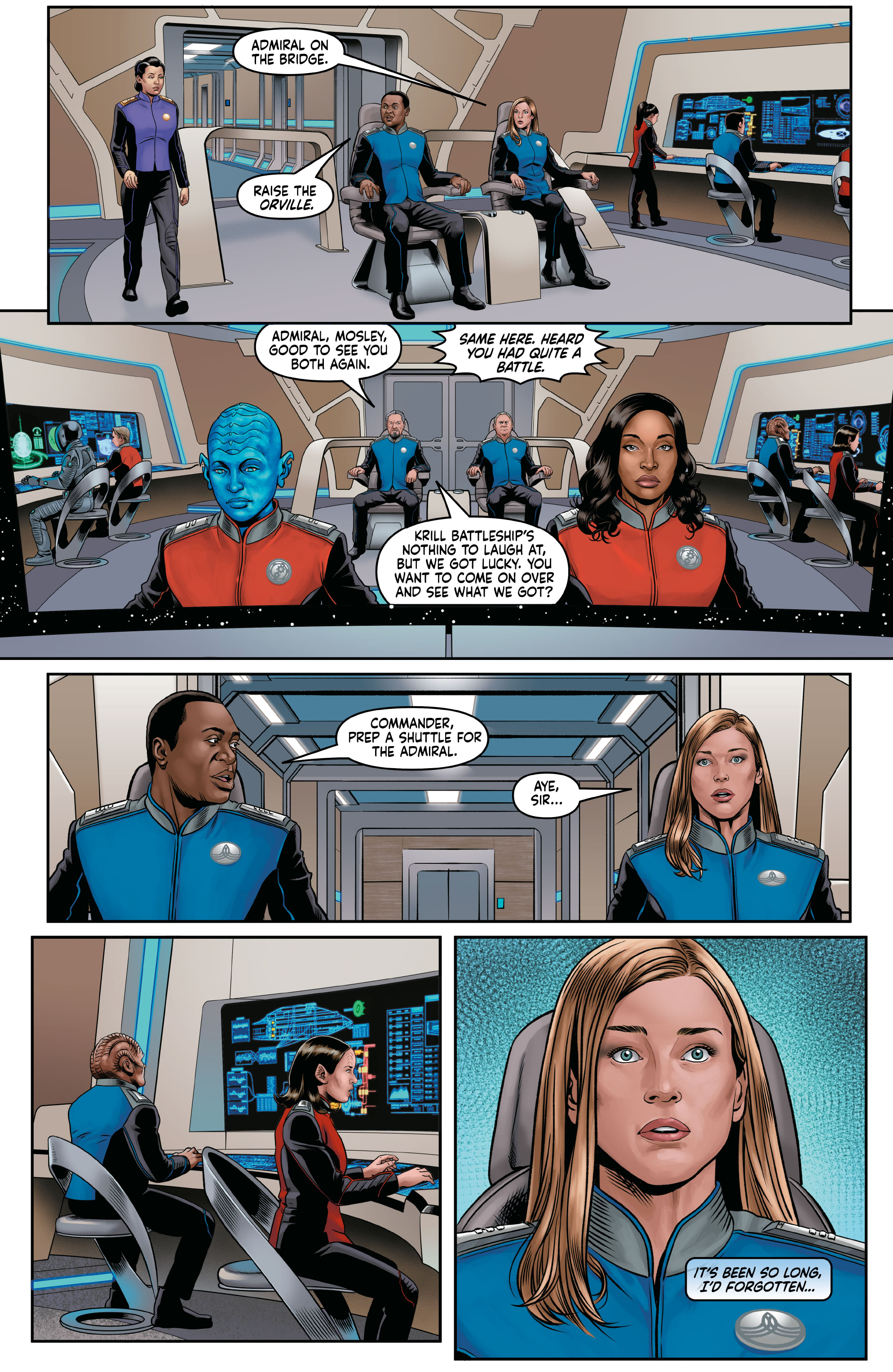 Read online The Orville: Digressions comic -  Issue #1 - 12