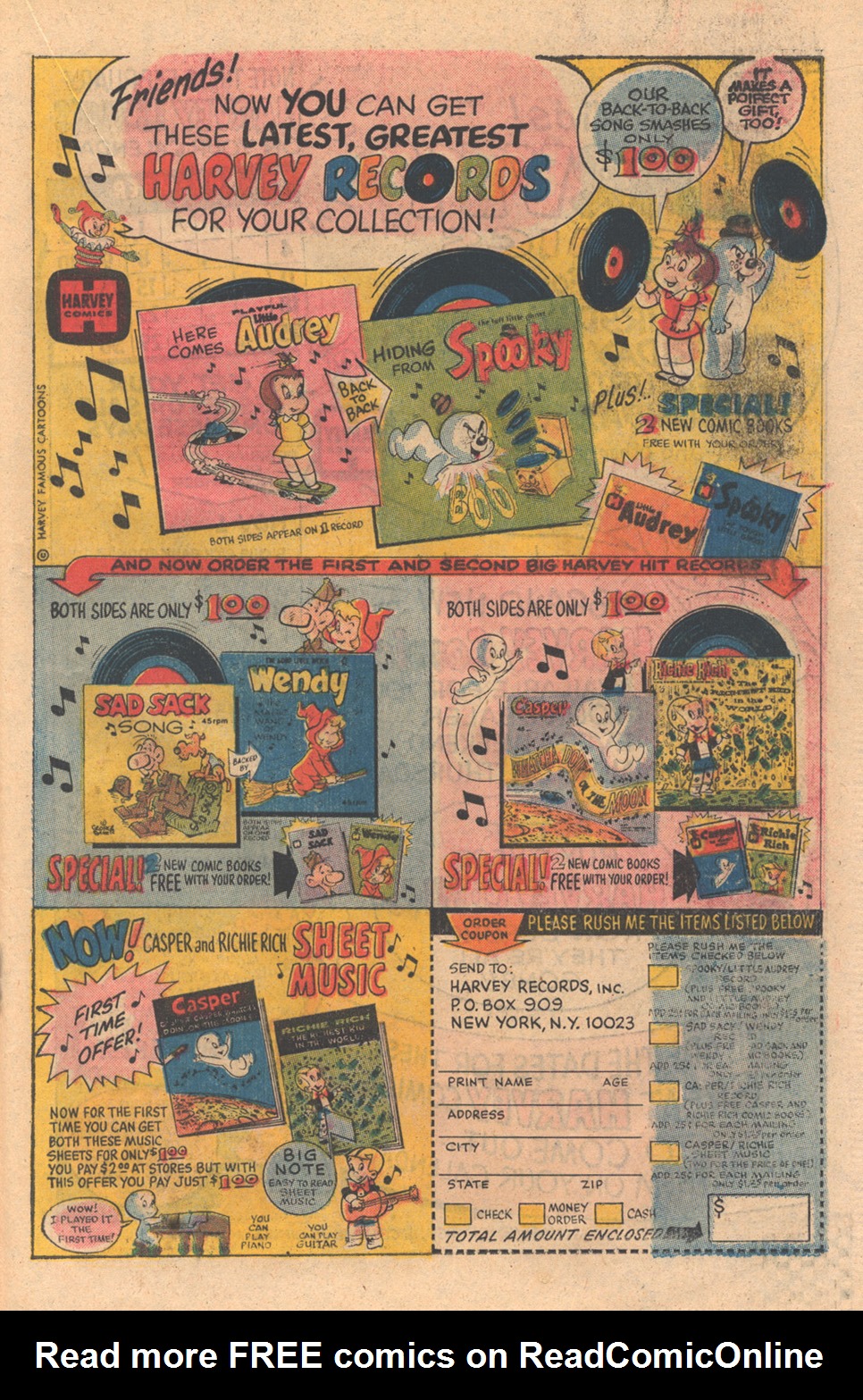 Read online Spooky Haunted House comic -  Issue #9 - 19